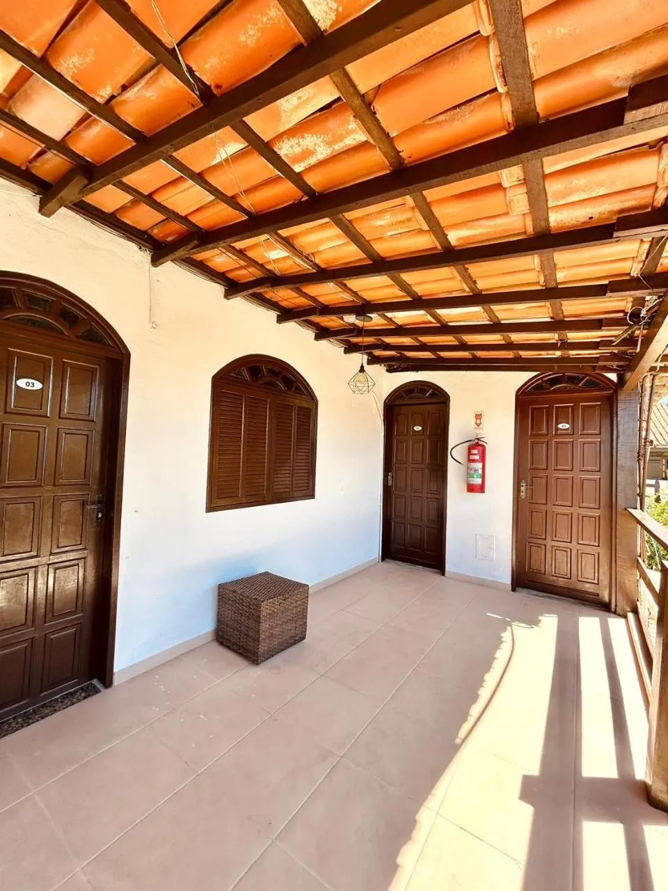 Balcony/Terrace in Pousada Porto Búzios