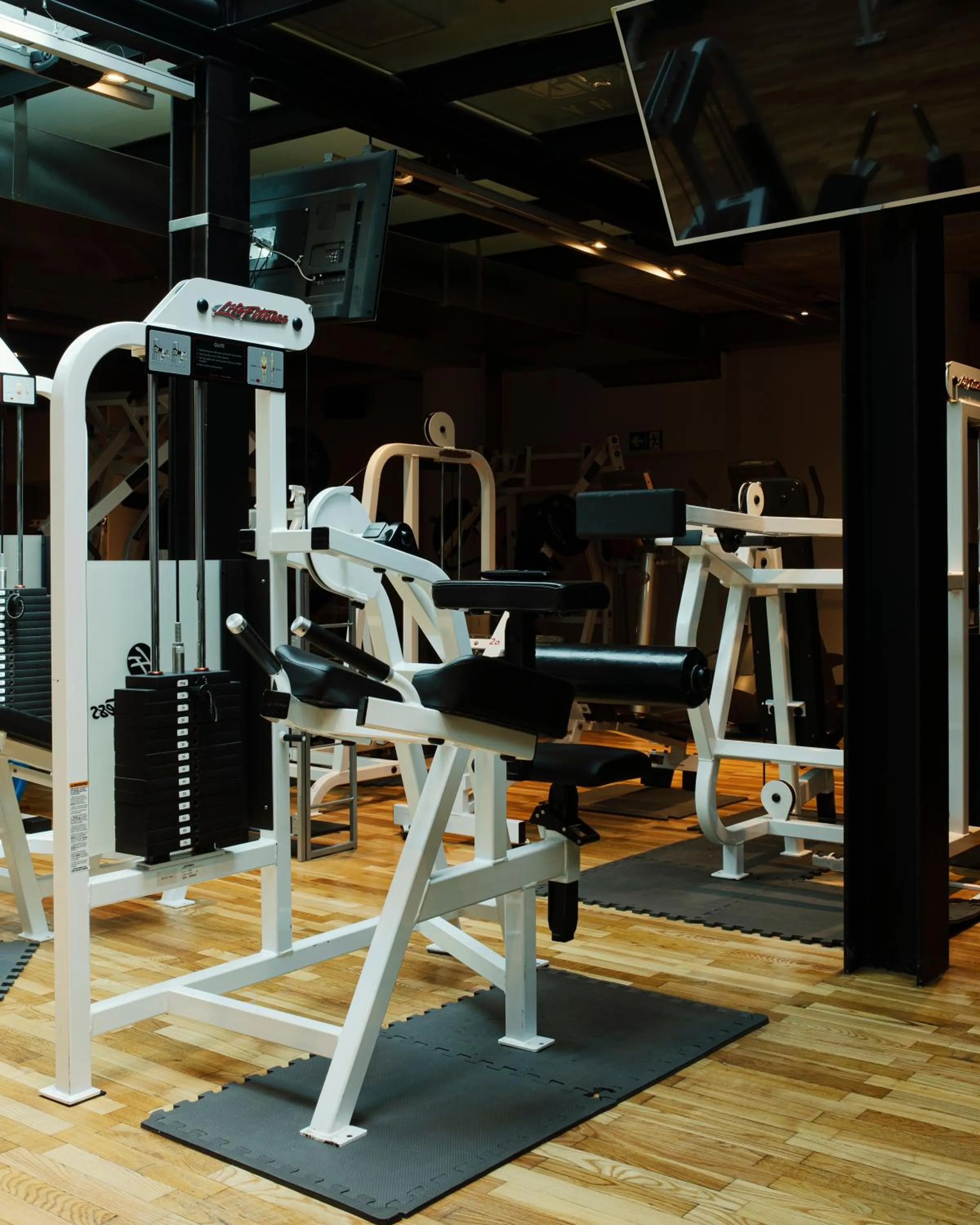Fitness centre/facilities in Hotel Monopol