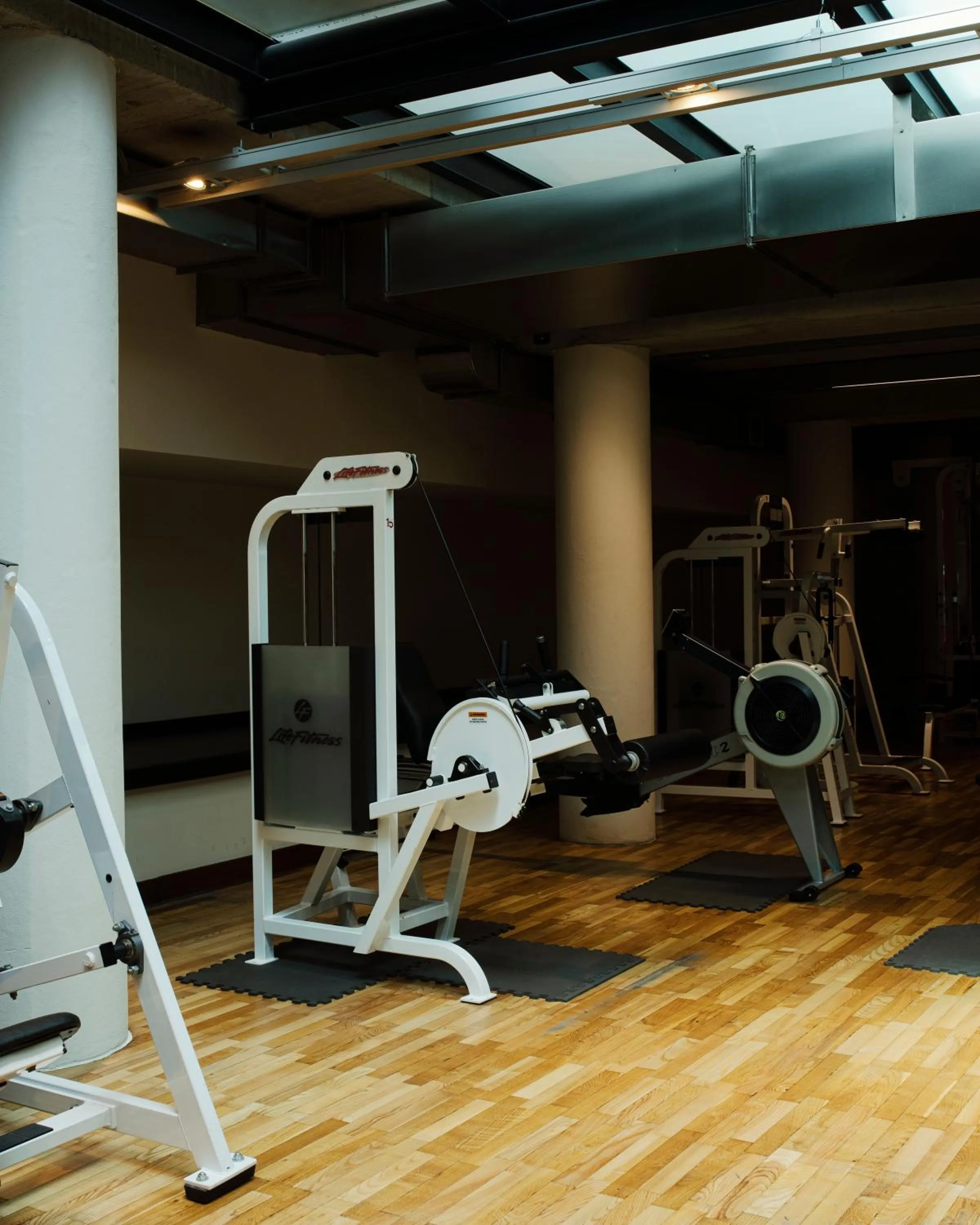 Fitness centre/facilities in Hotel Monopol