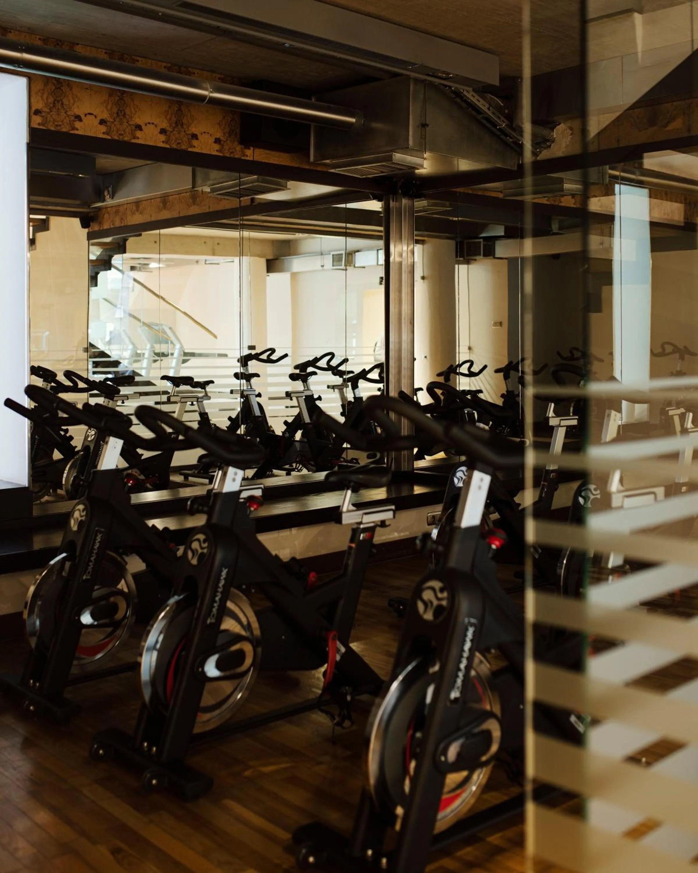 Fitness centre/facilities in Hotel Monopol