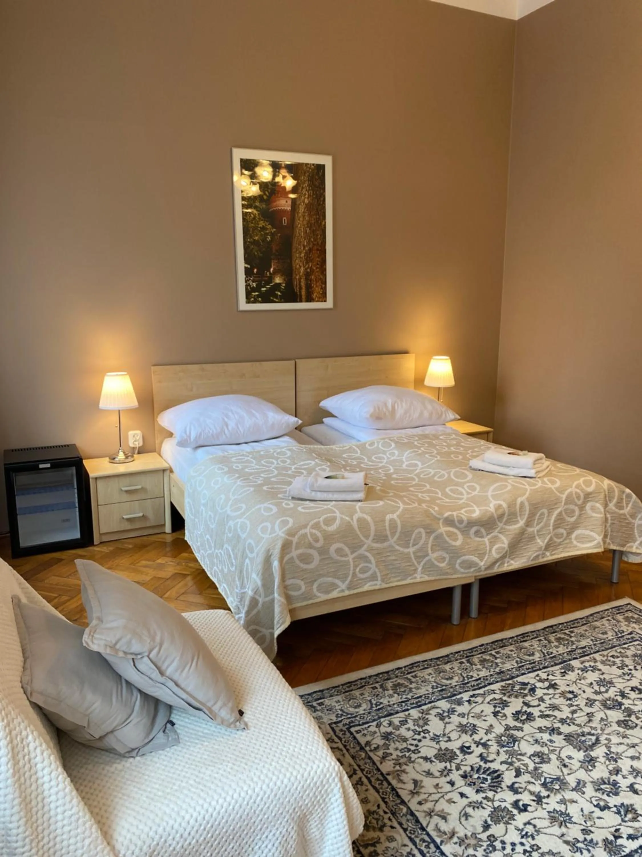 Bed in Aparthotel Maria