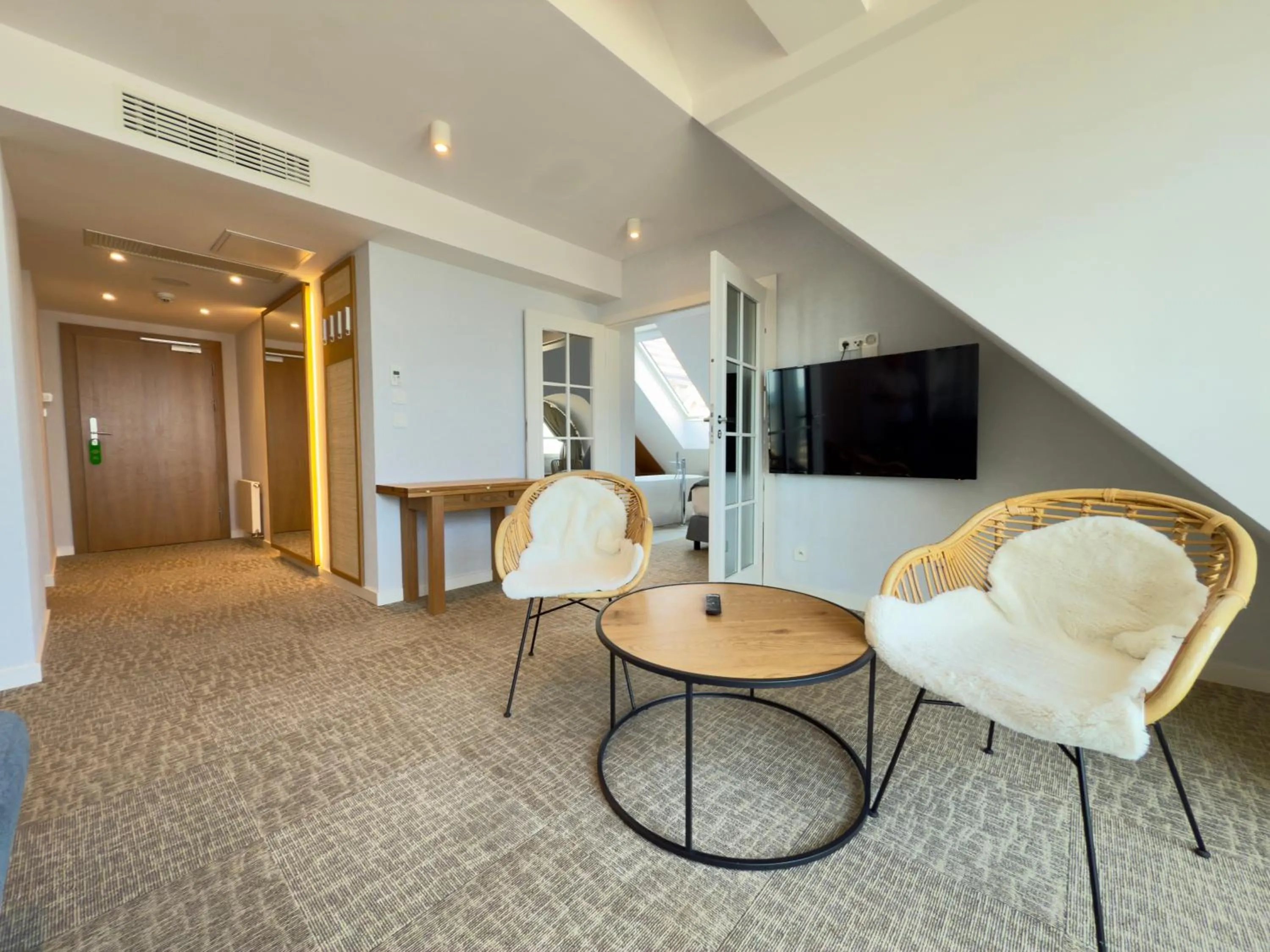 Living room in Hotel Zhong Hua