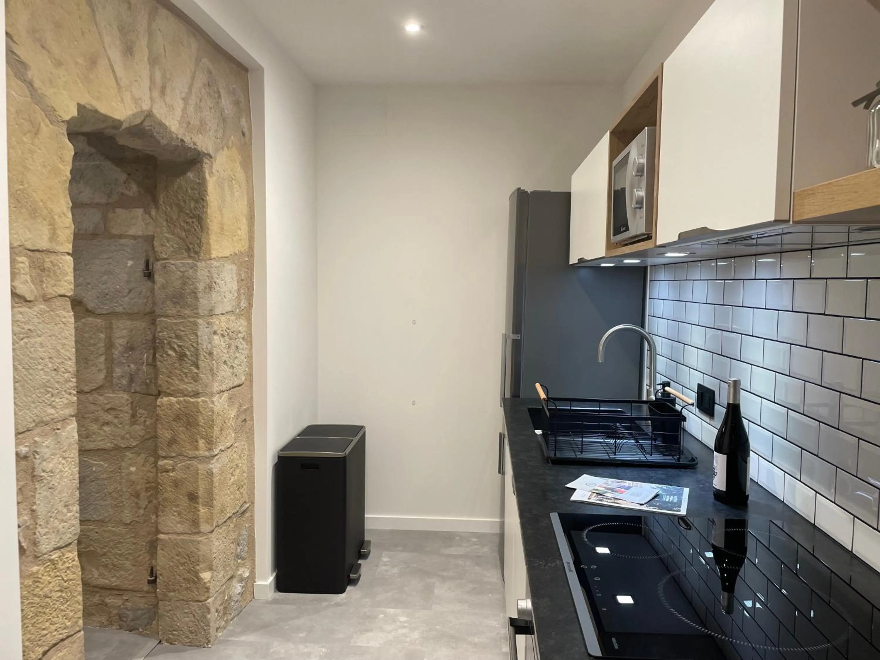 Kitchen or kitchenette in Le Loft de l hotel Dieu