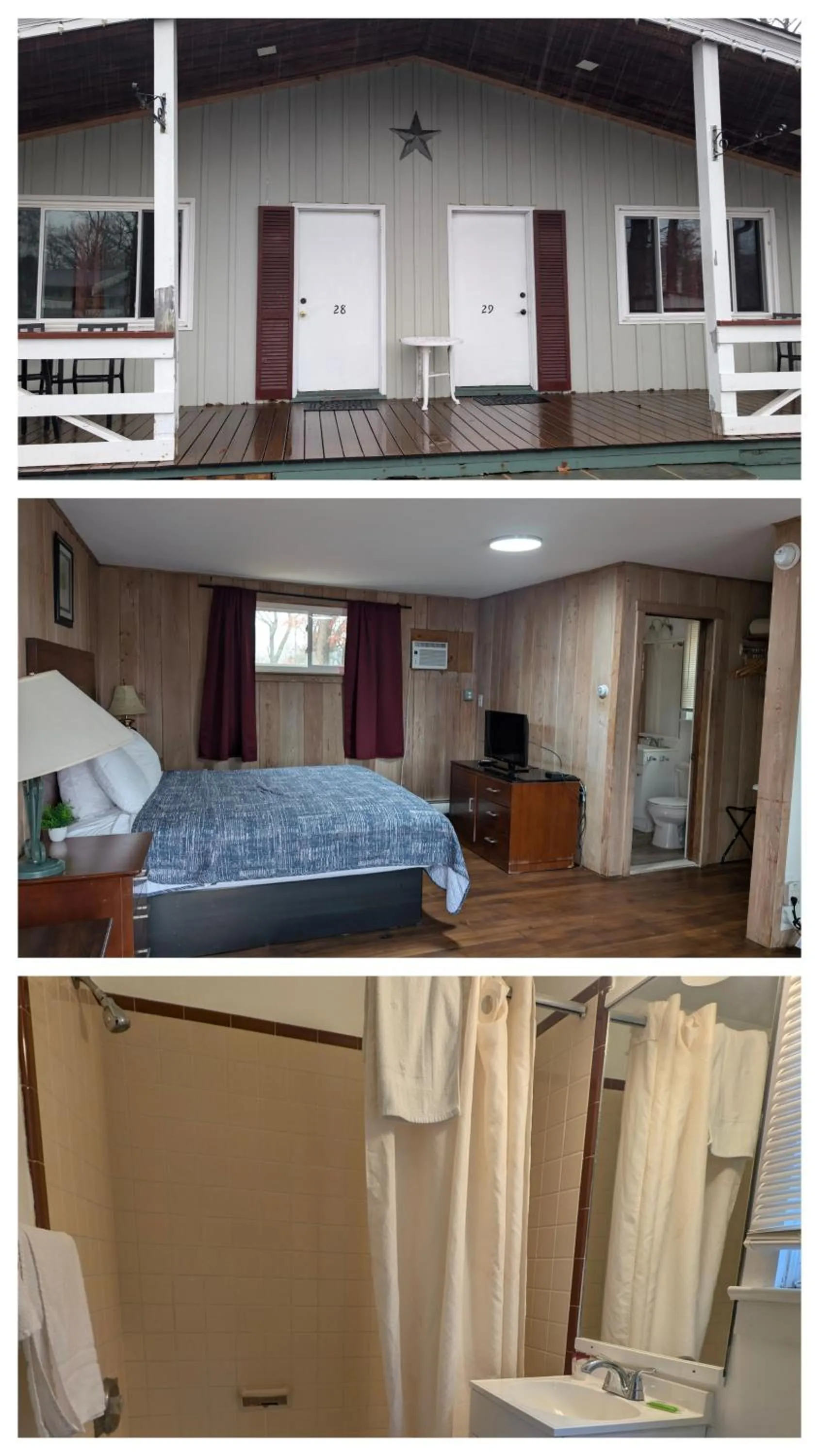 Bed in New Hope Lodge