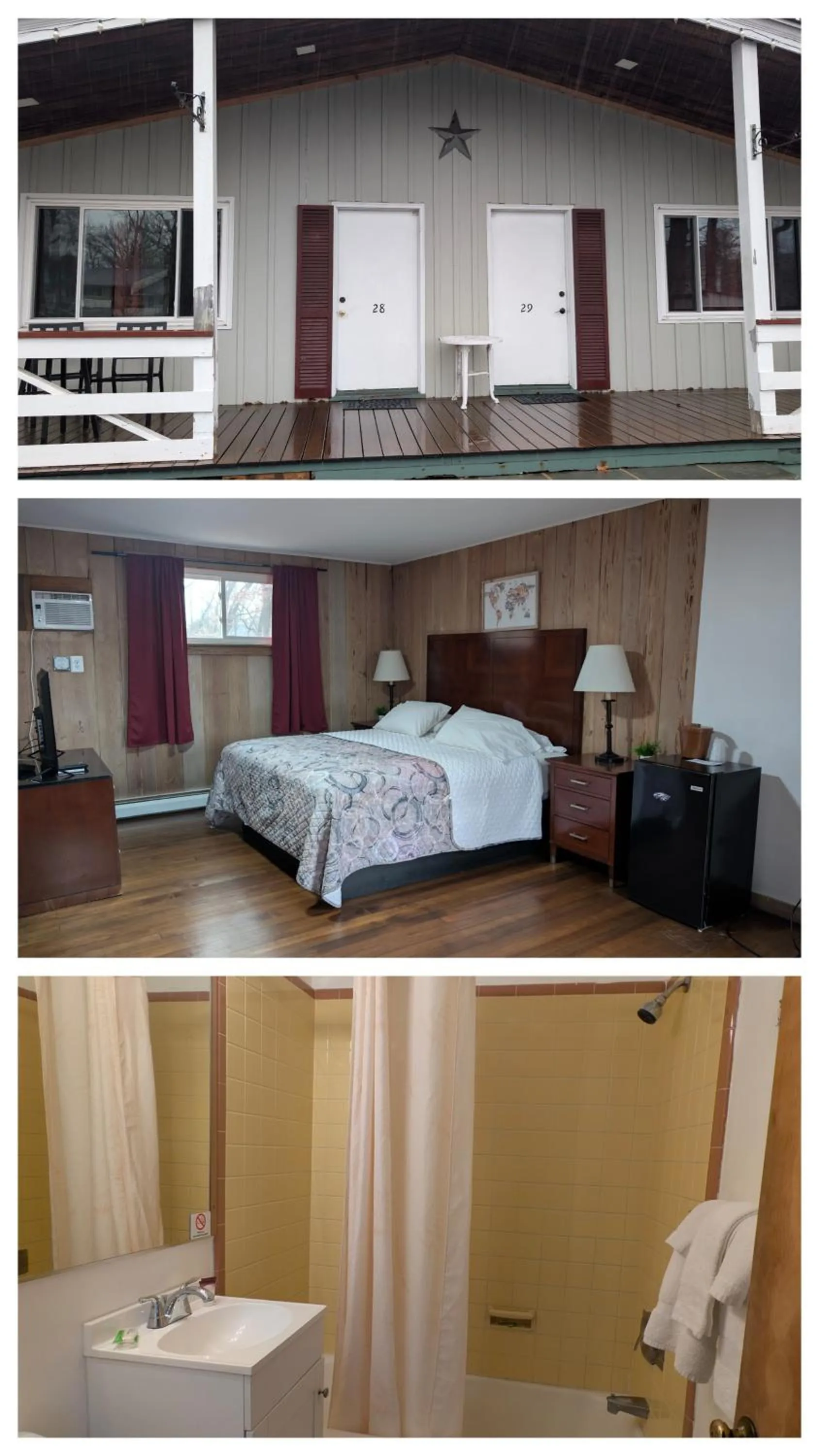 Bed in New Hope Lodge