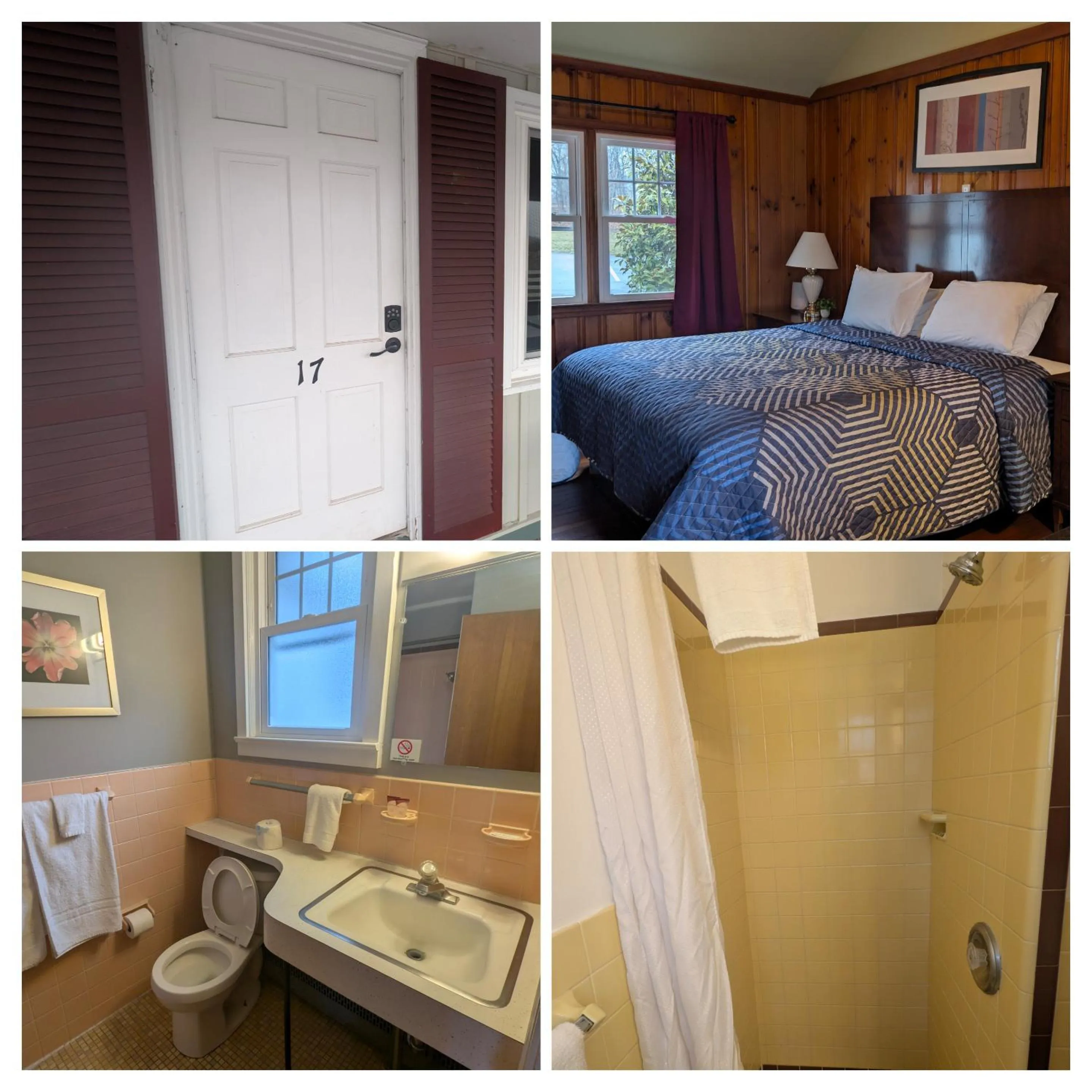 Shower in New Hope Lodge