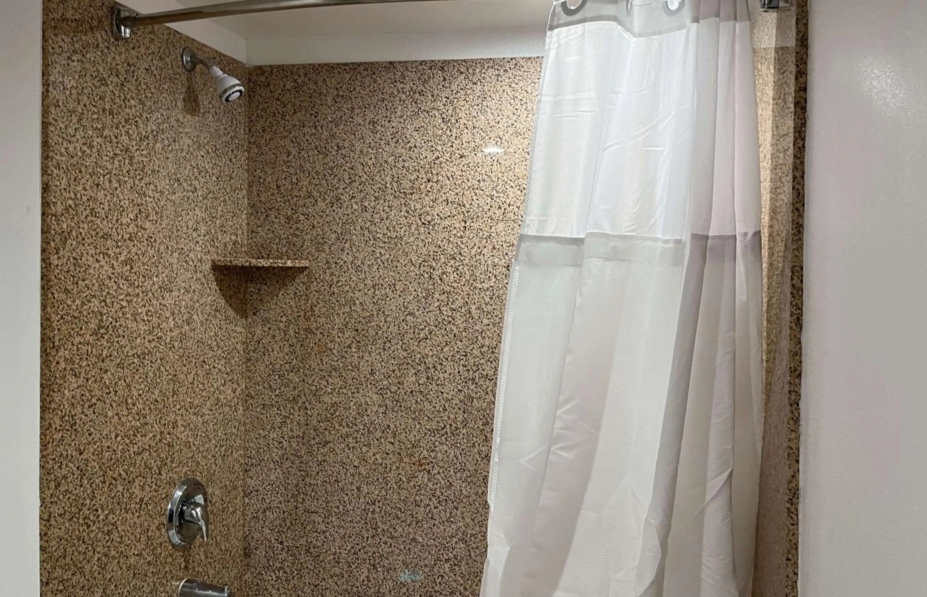 Bathroom in Studio 6 Vallejo CA Napa Valley