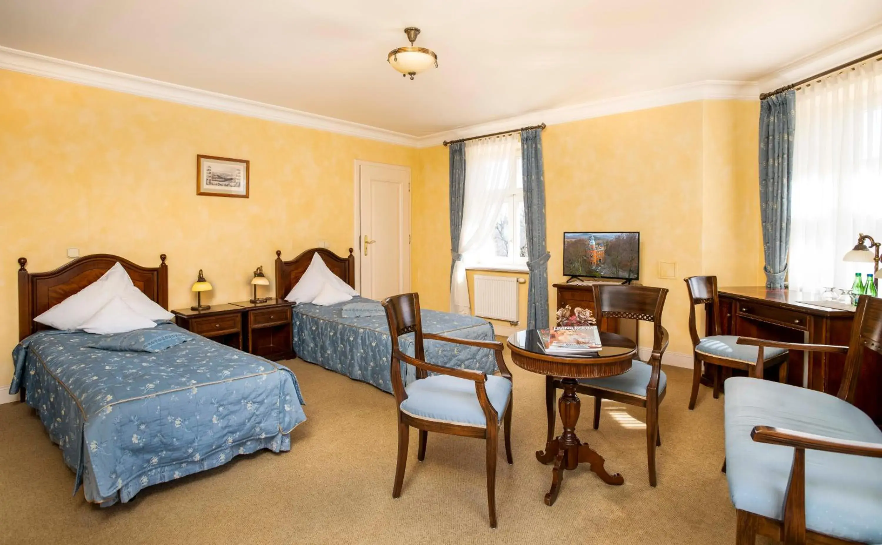 Twin Room - single occupancy in Pałac Paulinum Twin Room - single occupancy in Pałac Paulinum