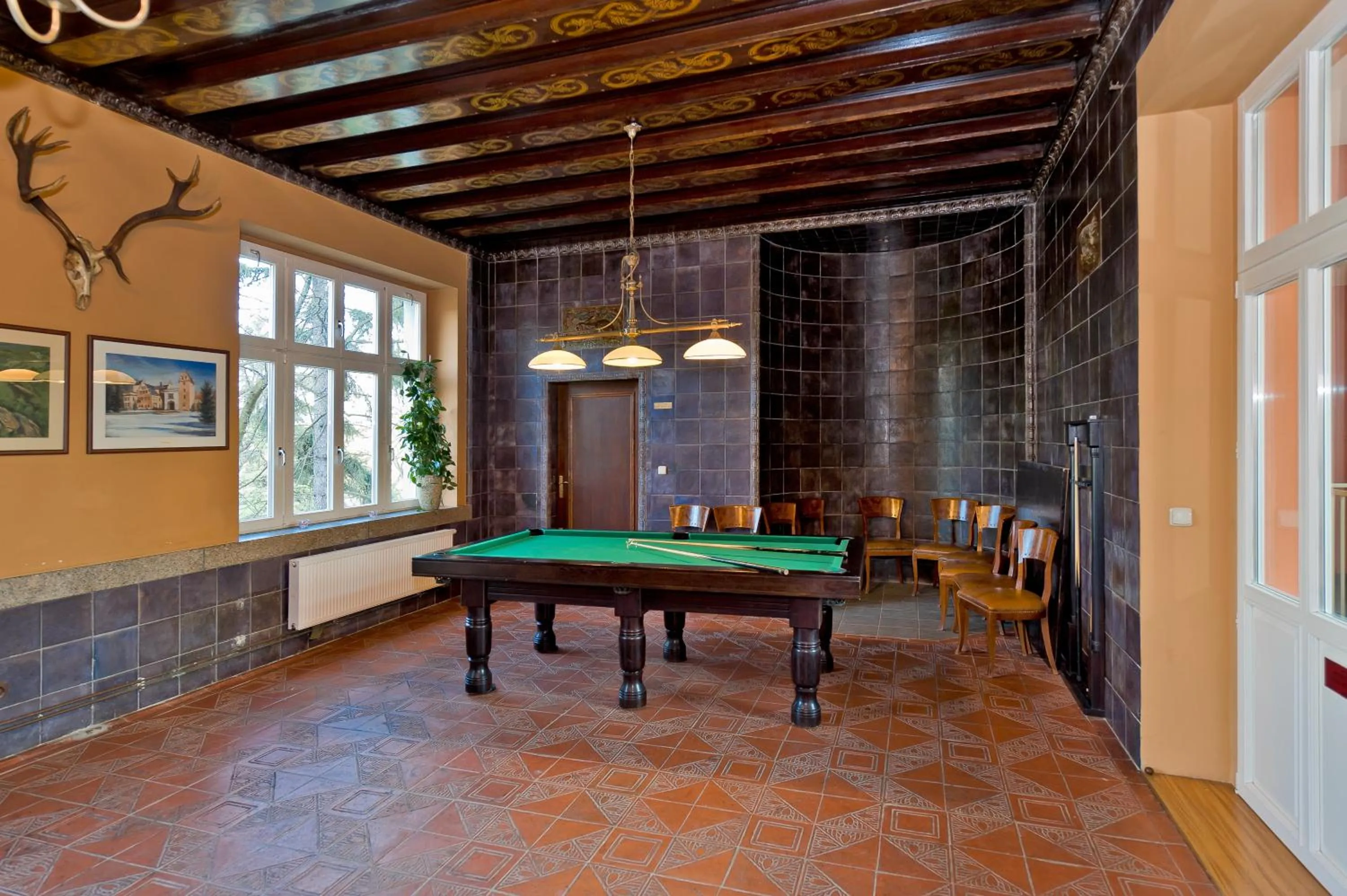 Billiard in Pałac Paulinum