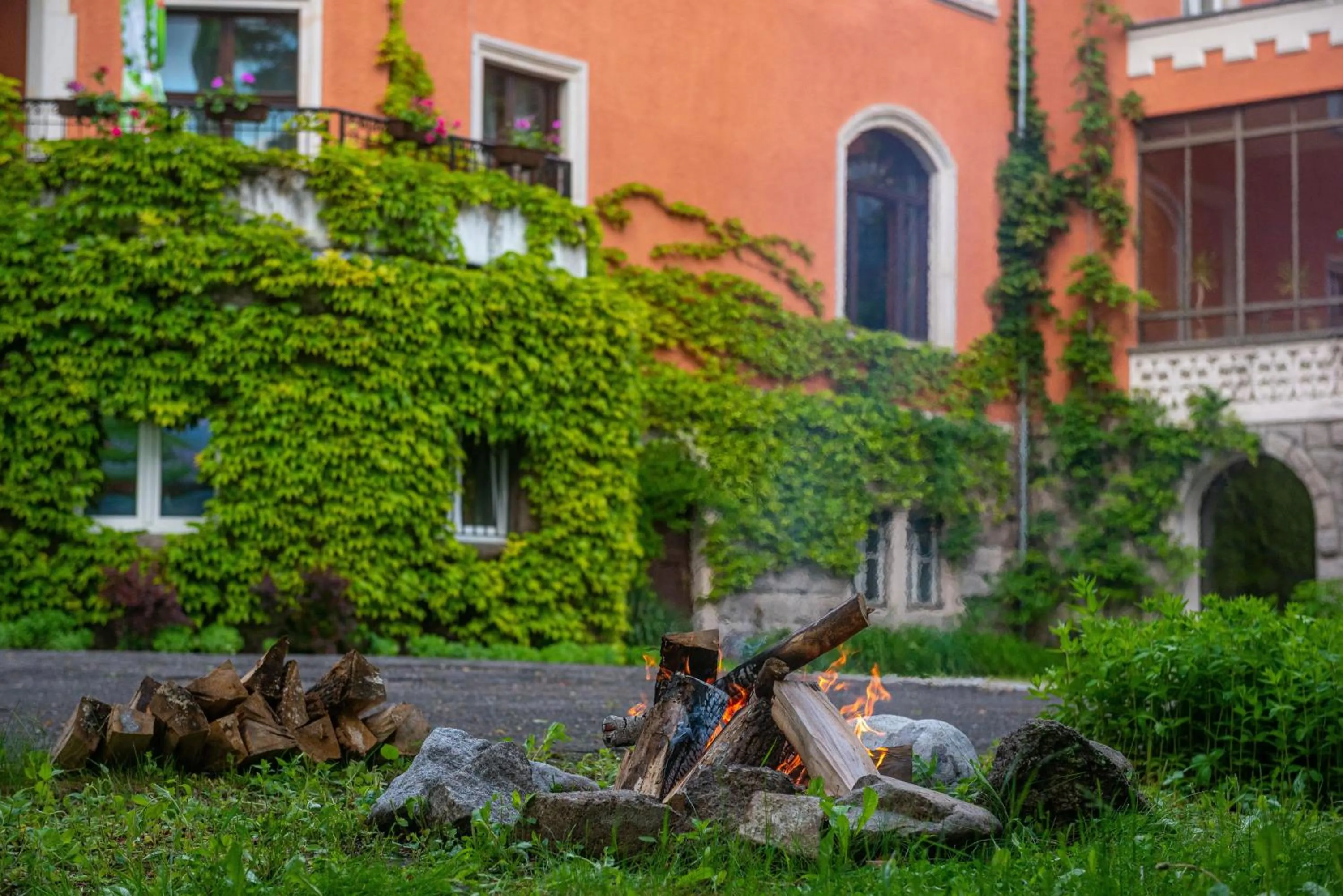 Garden in Pałac Paulinum