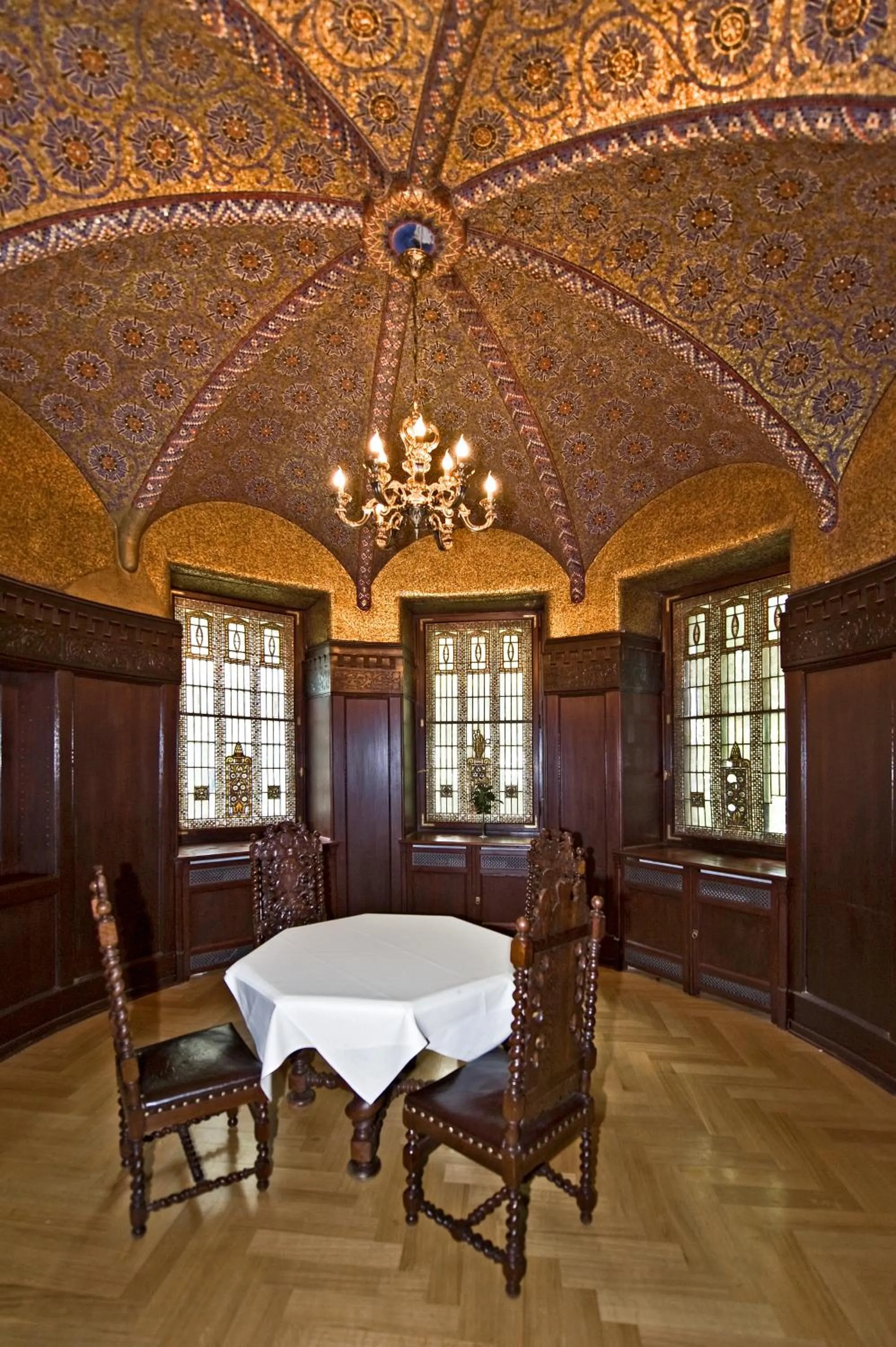 Decorative detail in Pałac Paulinum