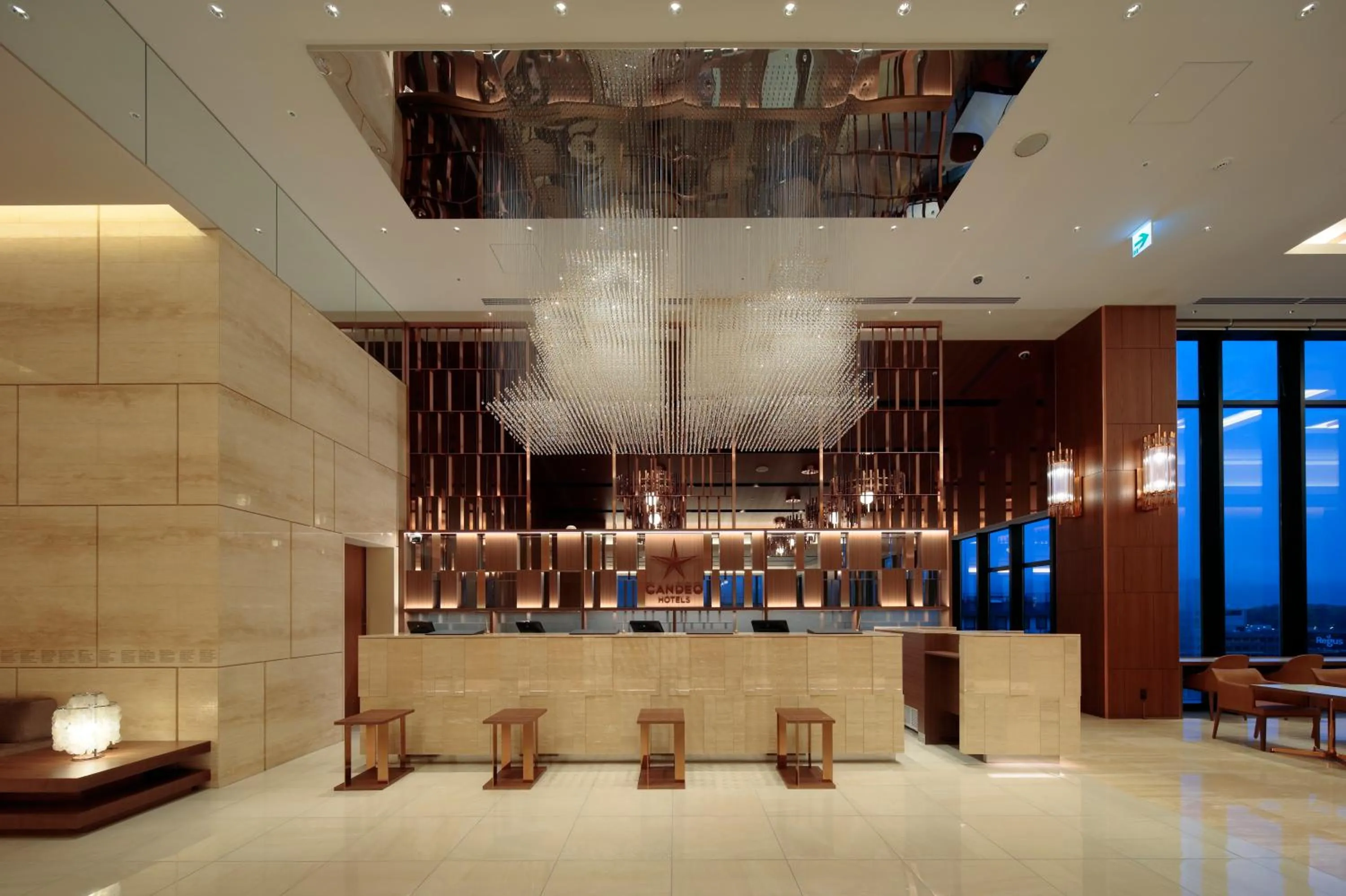 Lobby or reception in Candeo Hotels Kumamoto Shinshigai