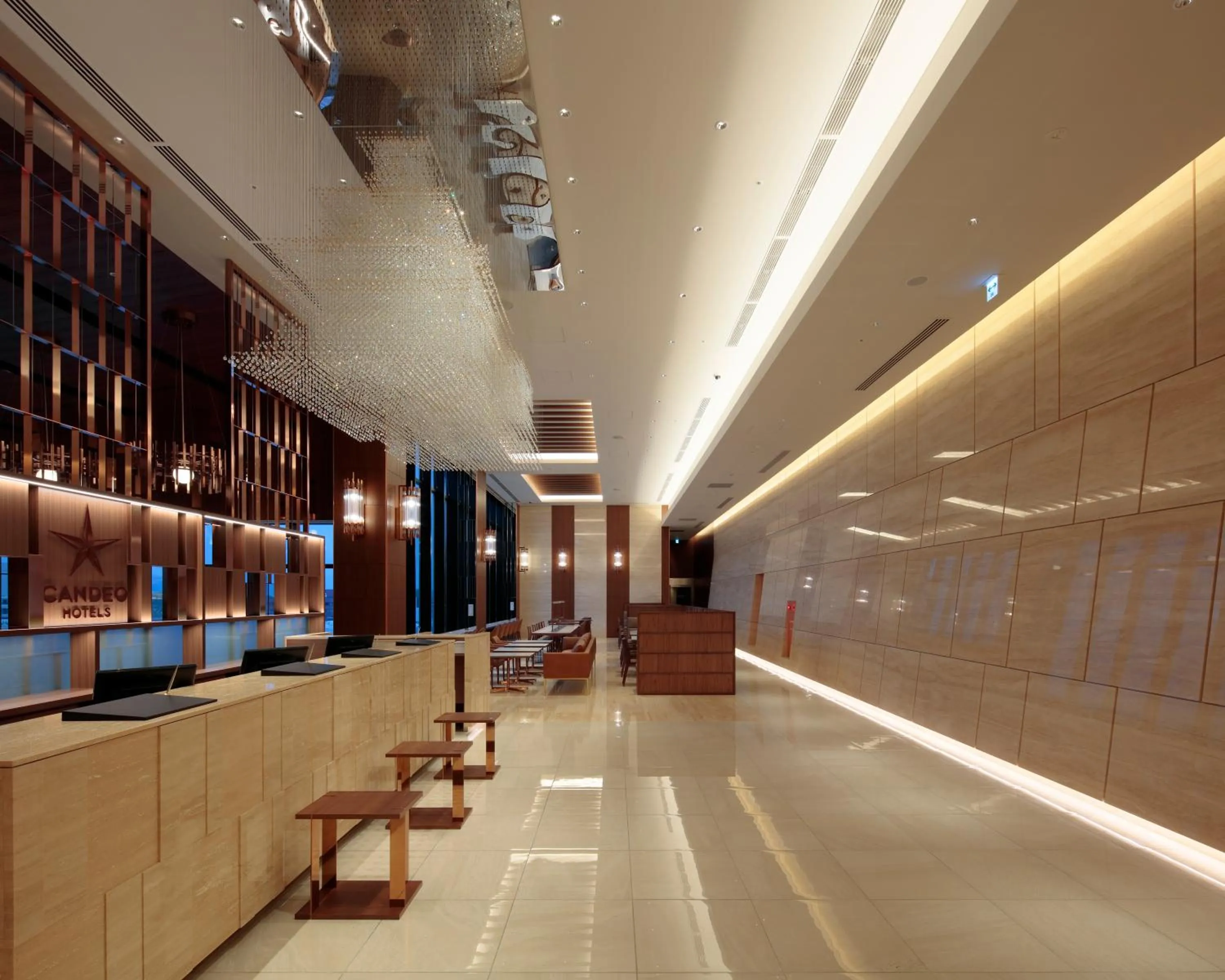 Lobby or reception in Candeo Hotels Kumamoto Shinshigai