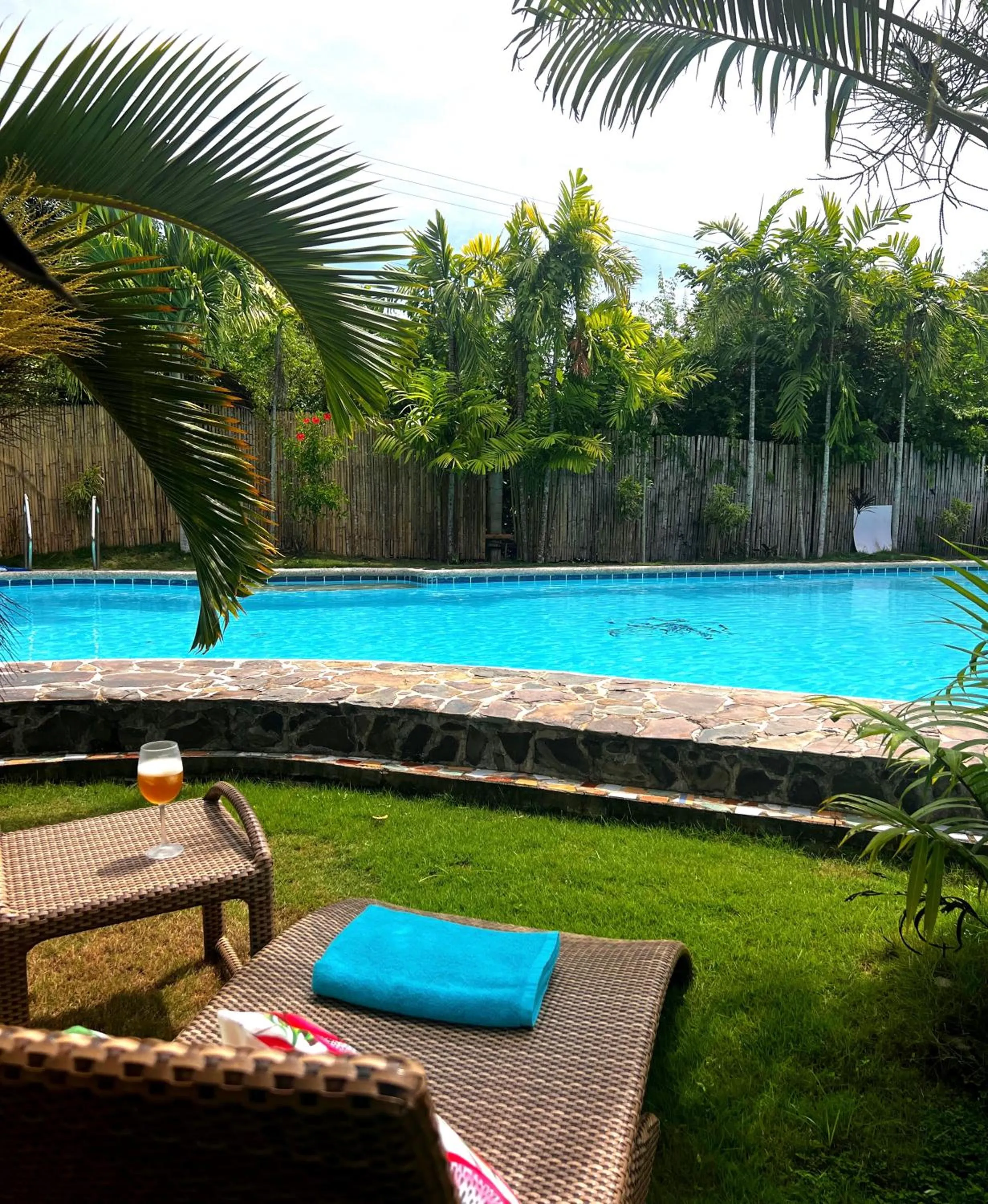 Swimming pool in Villa Formosa Panglao