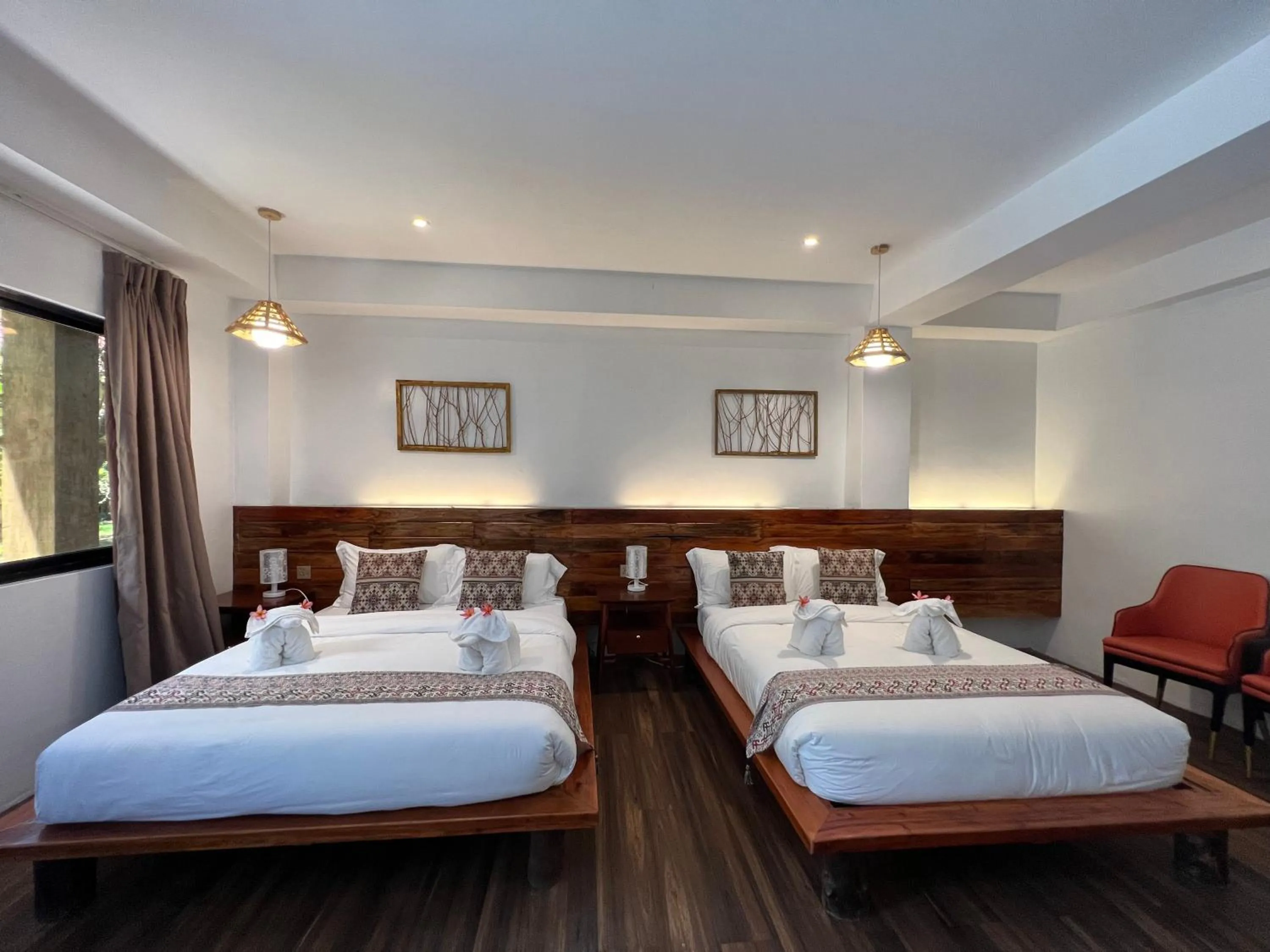 Bed in Infinity Diving Resort and Residences