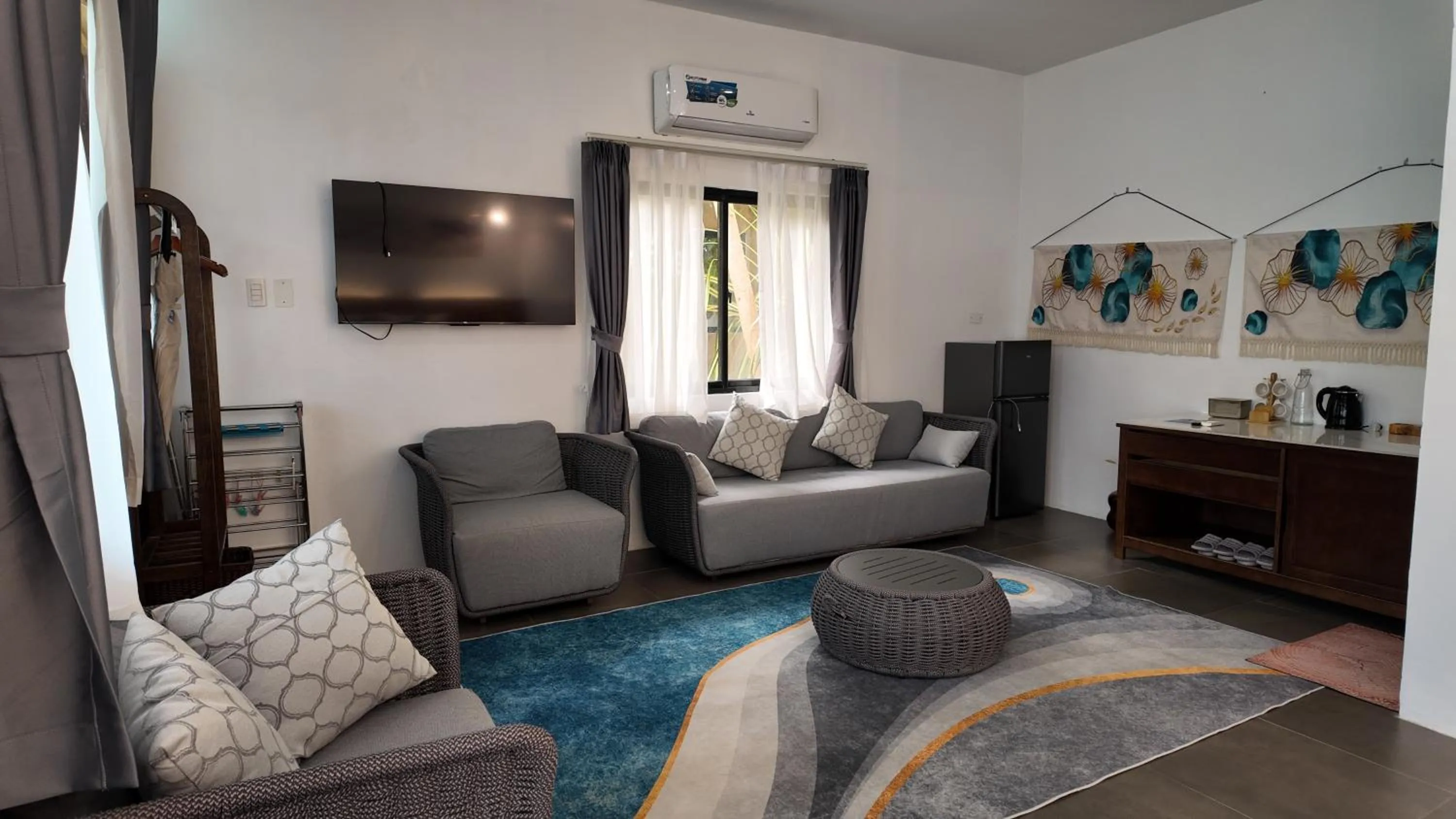 Living room in Infinity Diving Resort and Residences