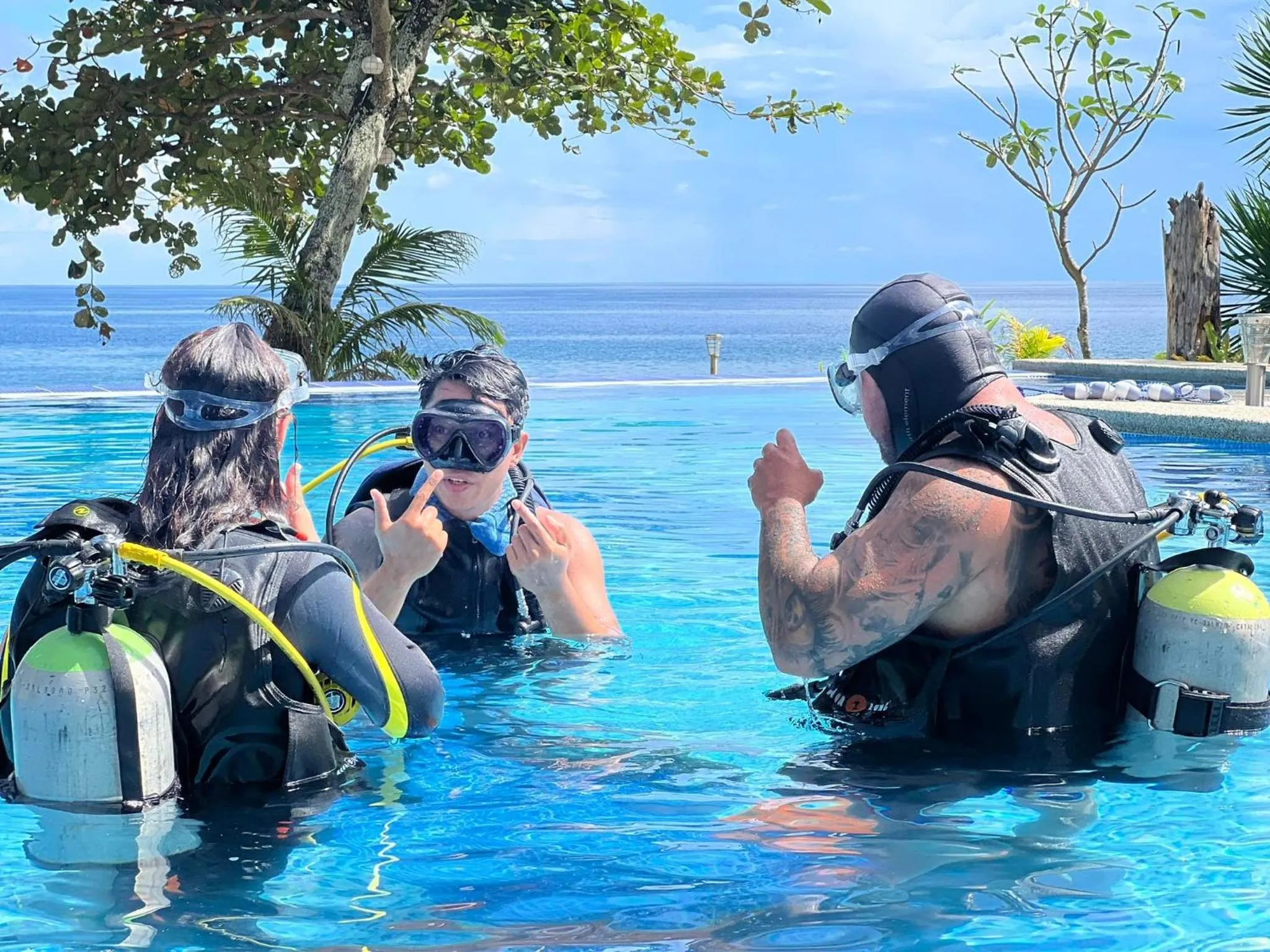 Diving in Infinity Diving Resort and Residences