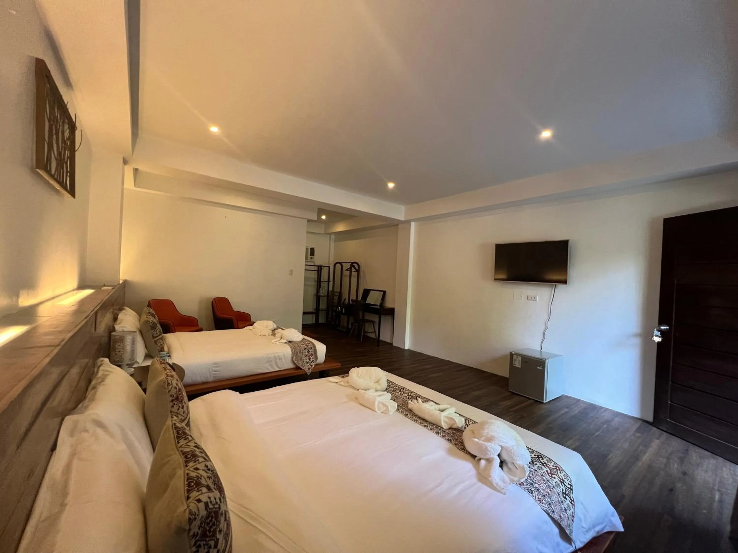 Bed in Infinity Diving Resort and Residences