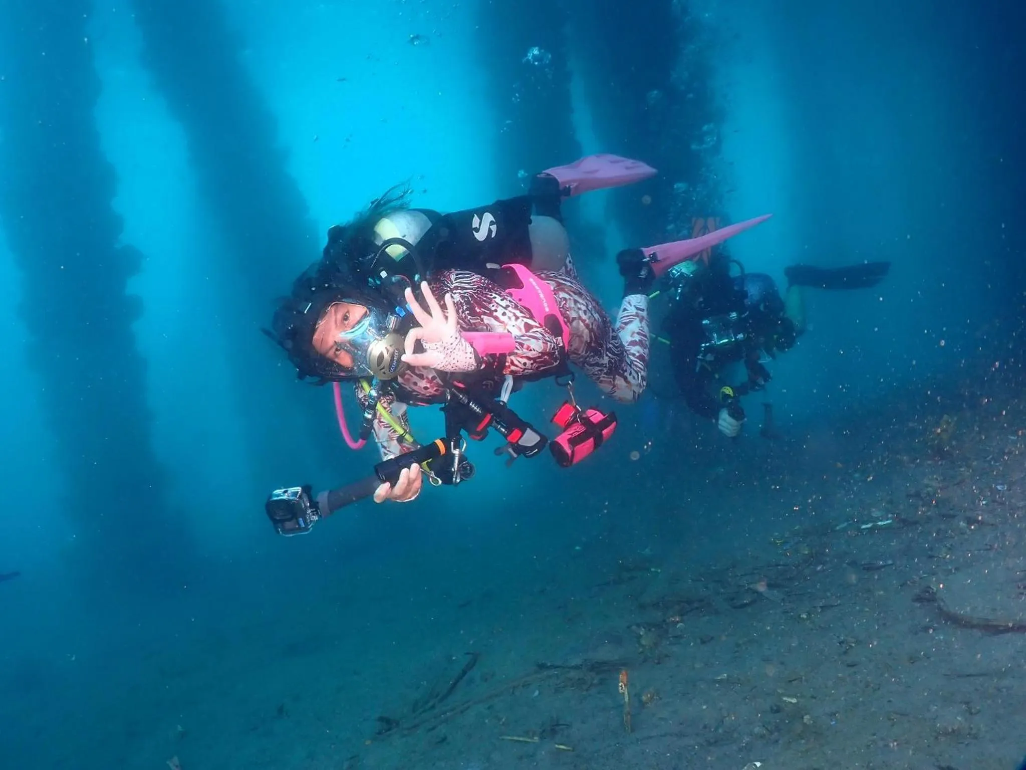 People in Infinity Diving Resort and Residences