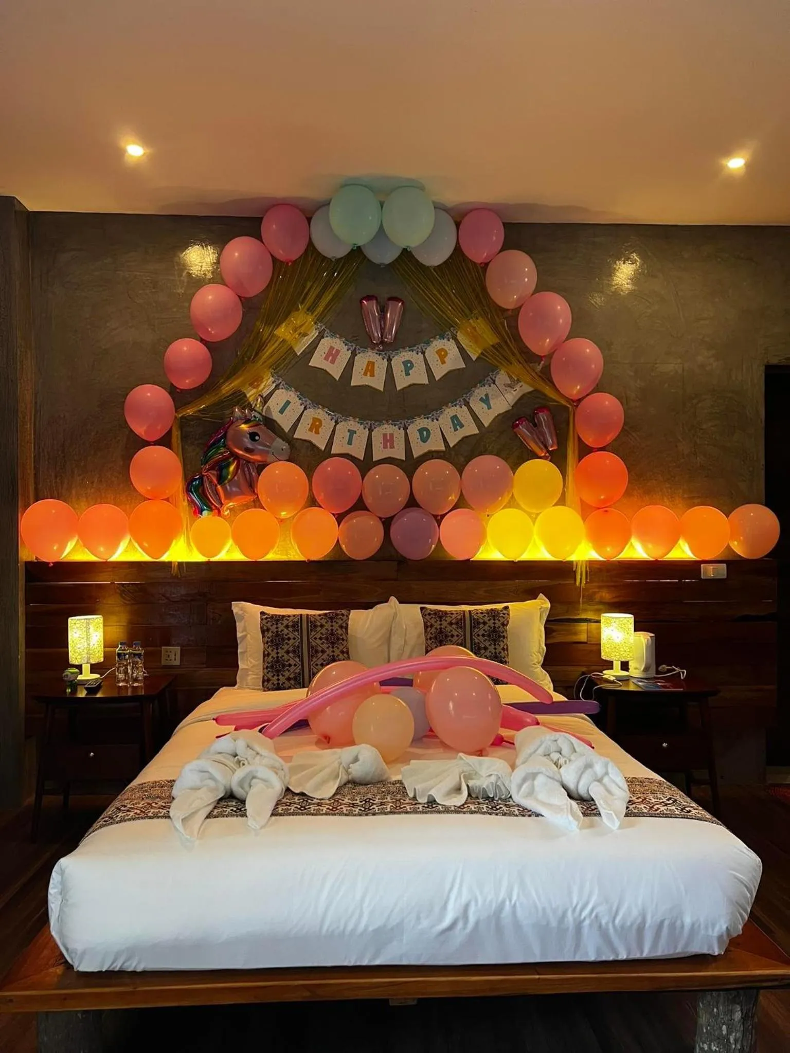 Bed in Infinity Diving Resort and Residences