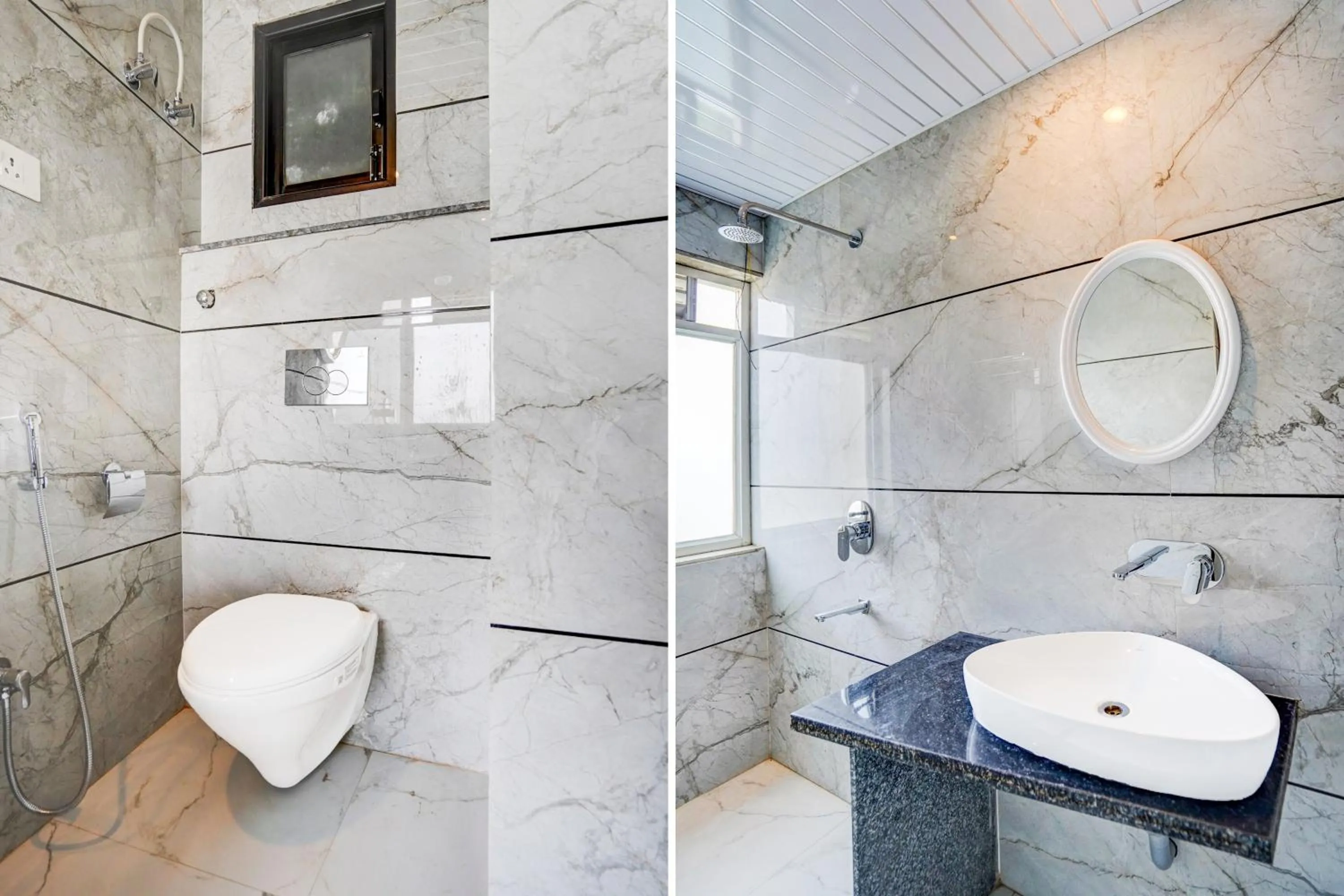 Bathroom in Super Townhouse Zero Mile Gandhi Setu Formerly Classic Court