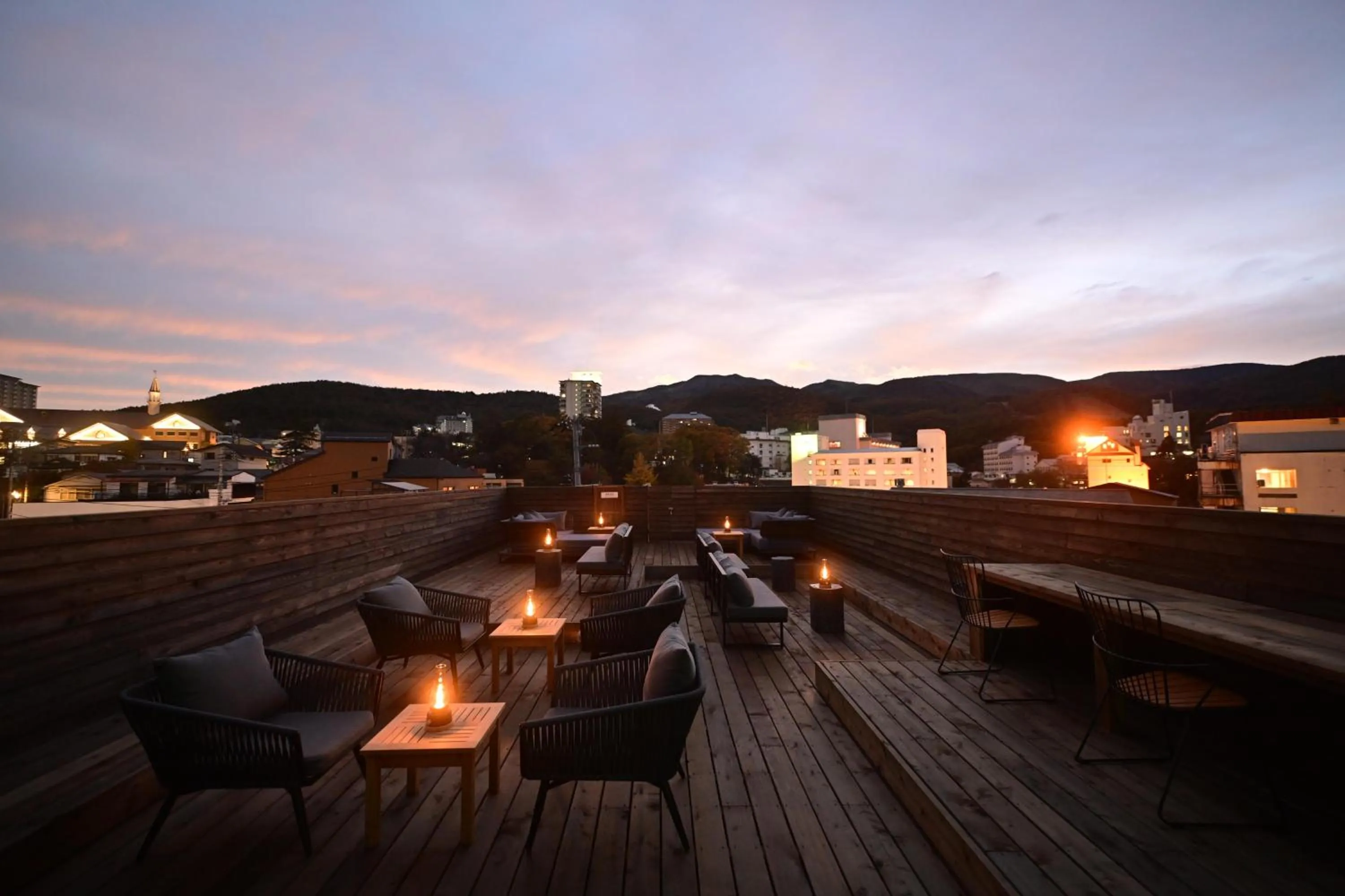 Balcony/Terrace in Urakusatsu TOU