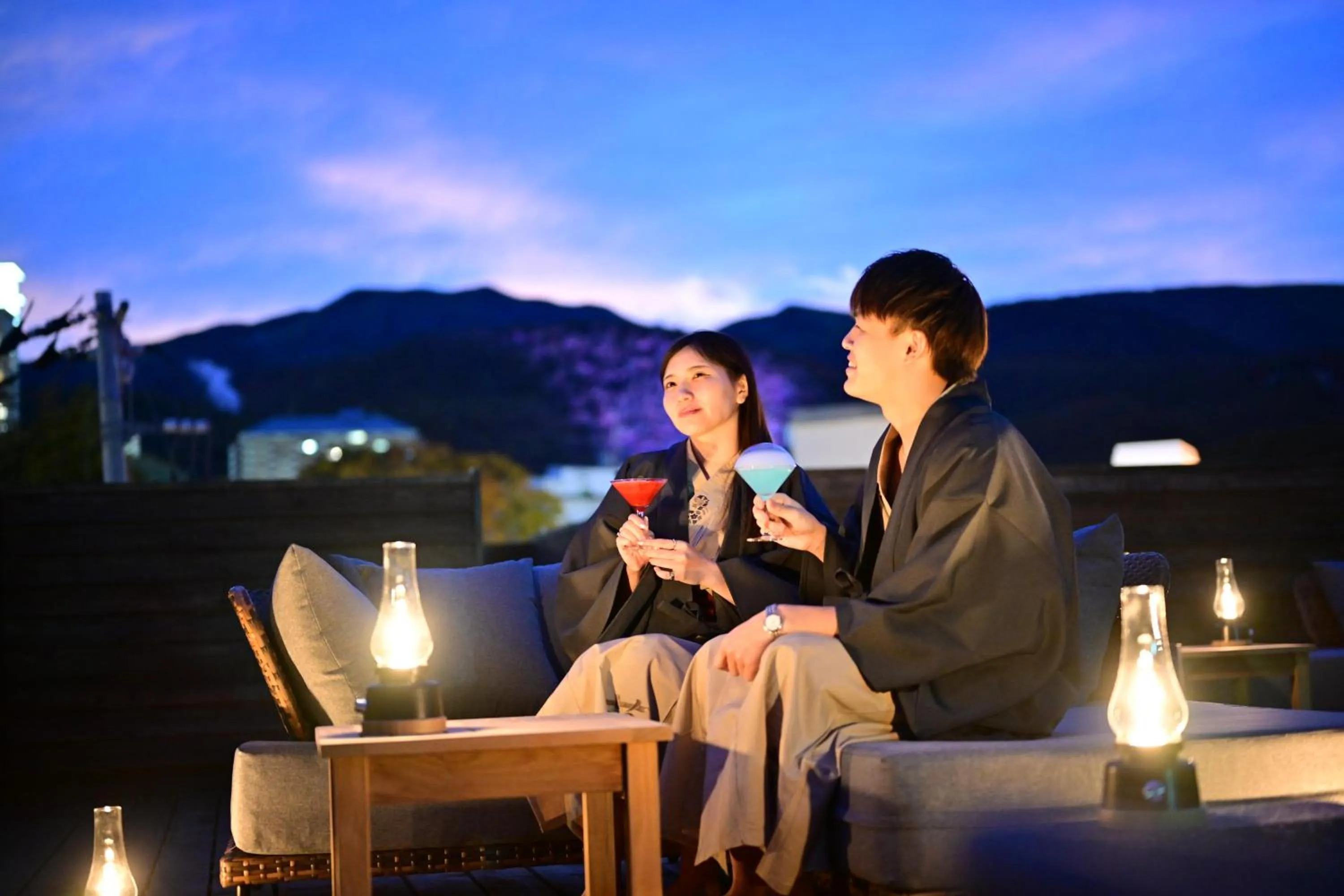 Balcony/Terrace in Urakusatsu TOU