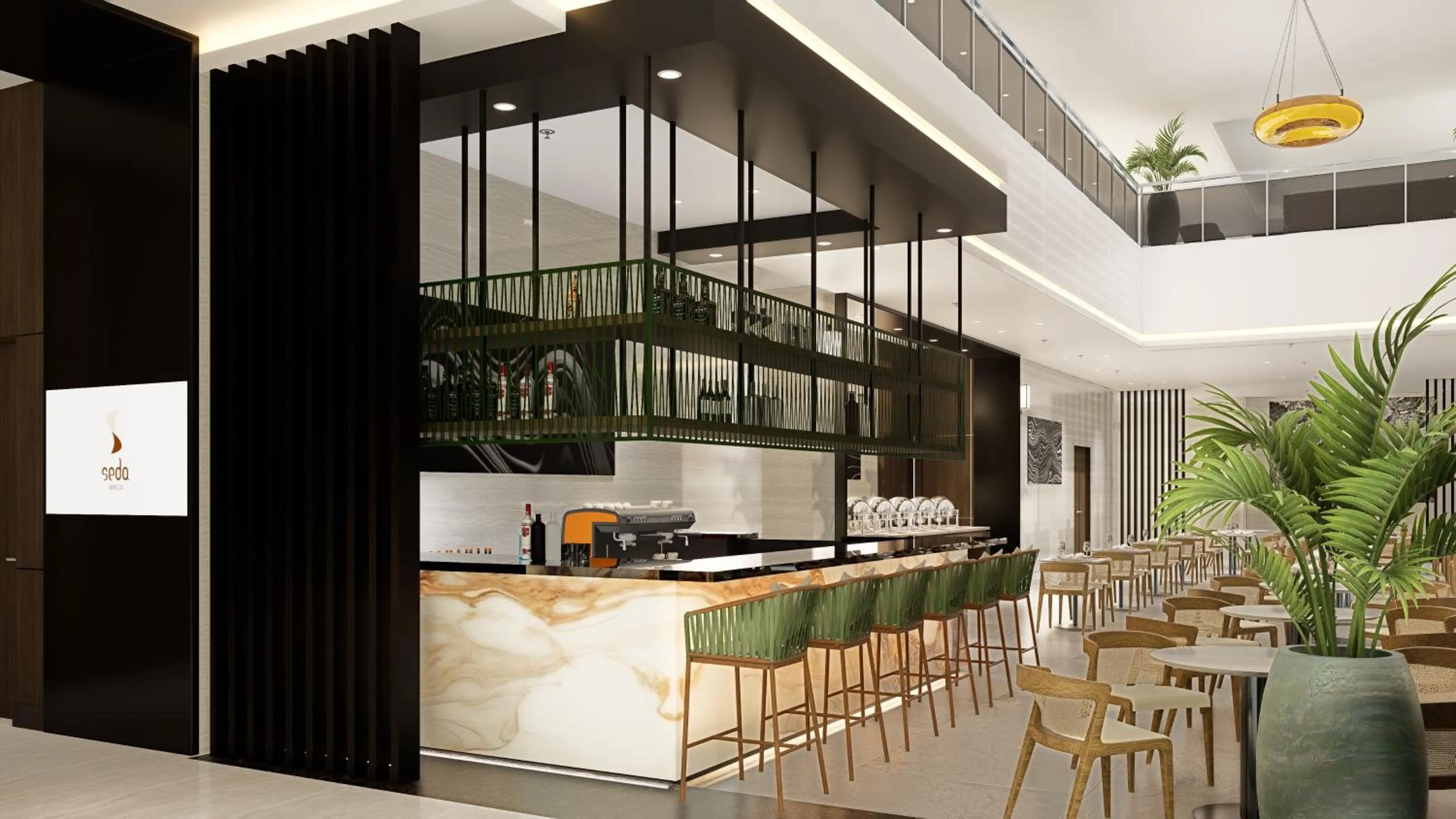 Restaurant/places to eat in Seda Abreeza - Newly Renovated