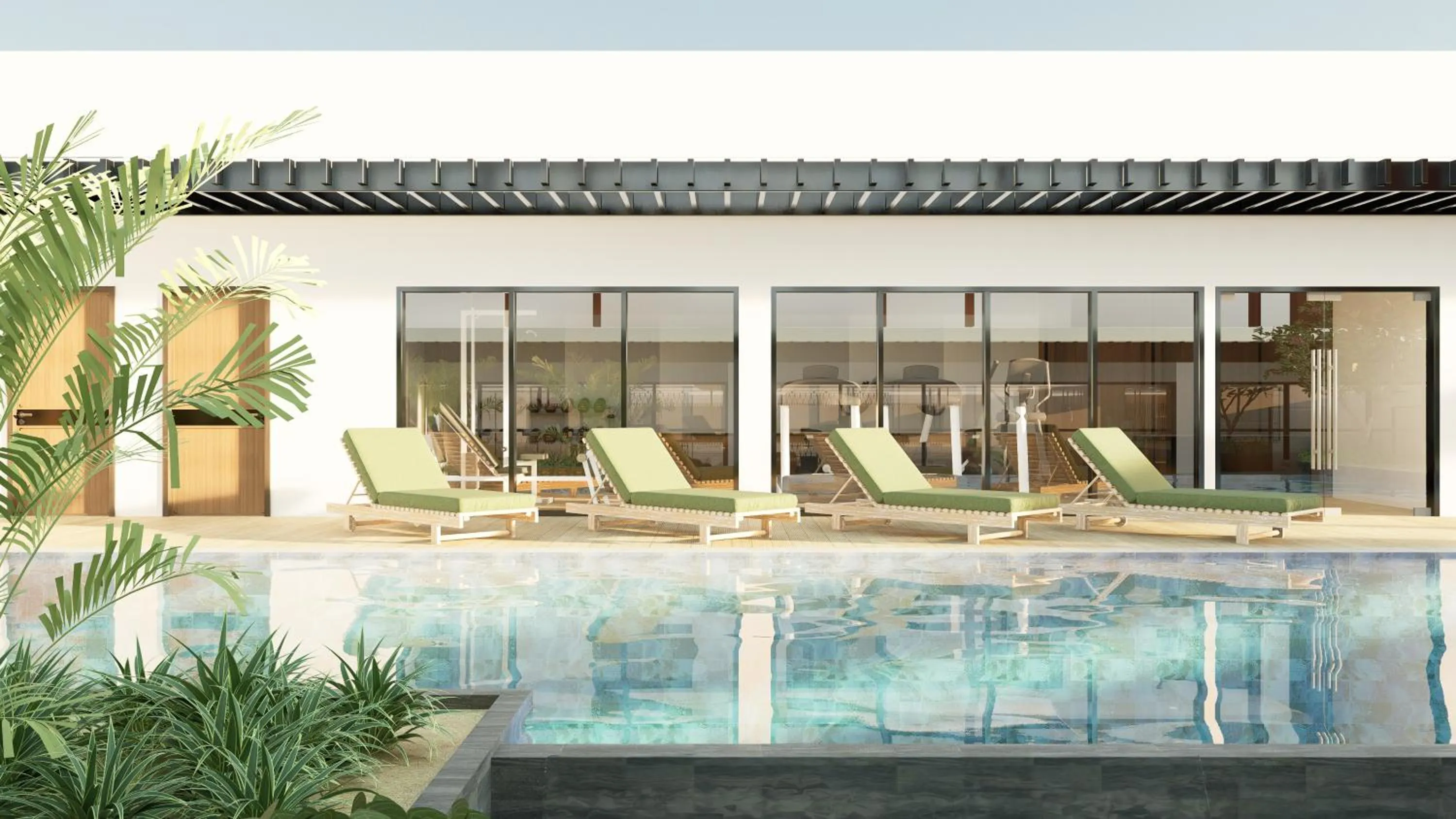 Pool view in Seda Centrio Newly Renovated