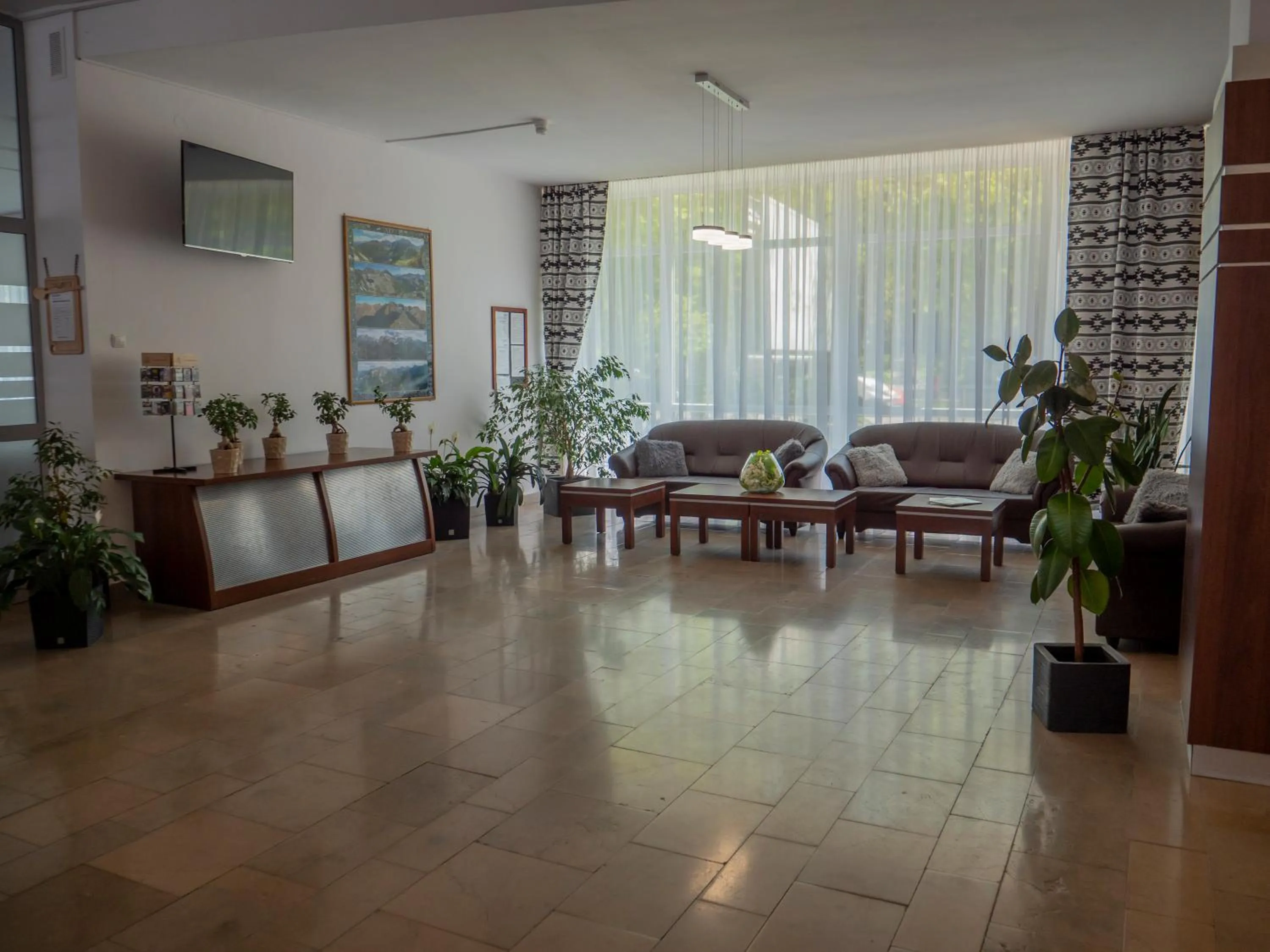 Lobby or reception in Kolejarz Natura Tour