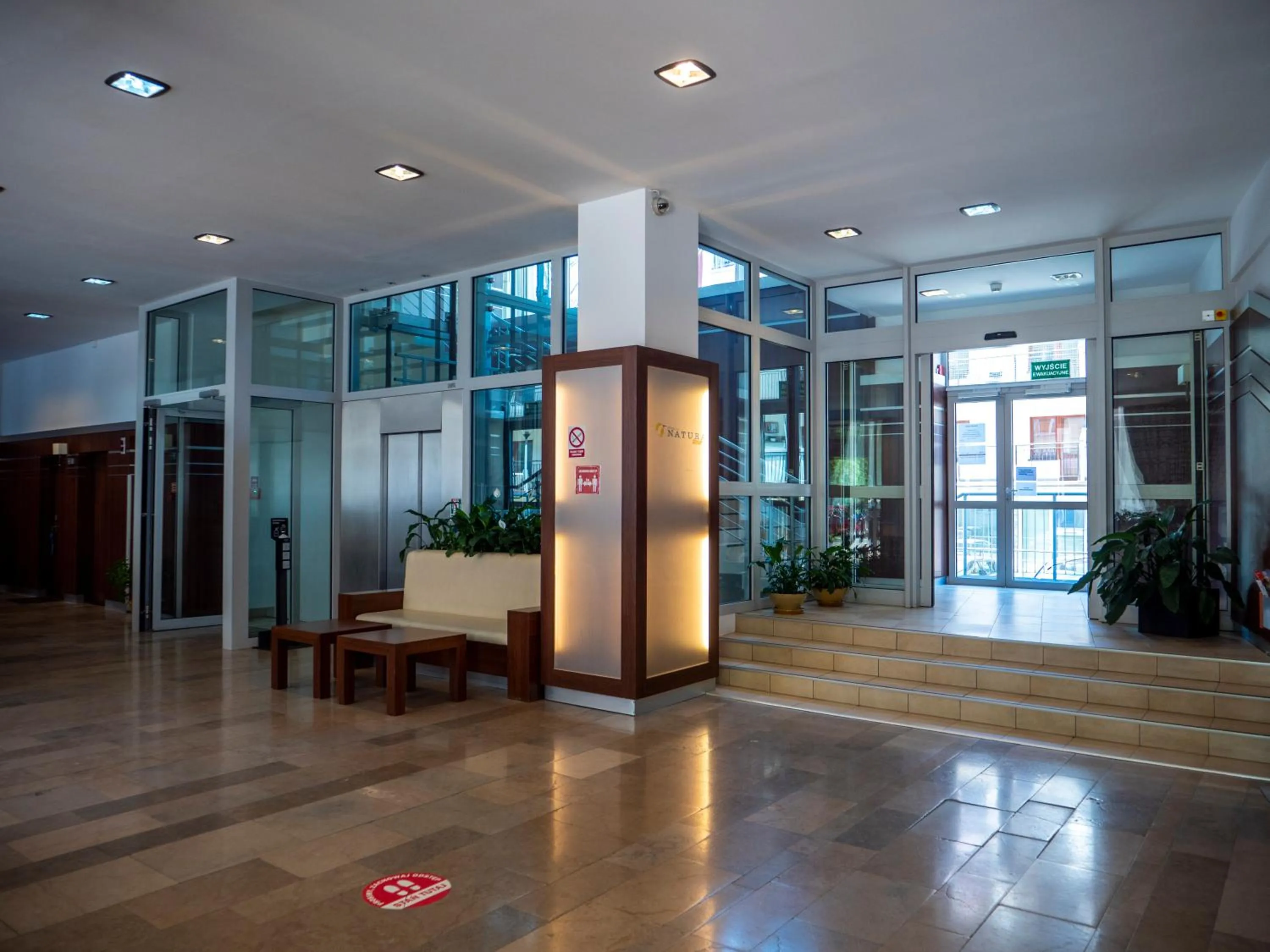 Lobby or reception in Kolejarz Natura Tour