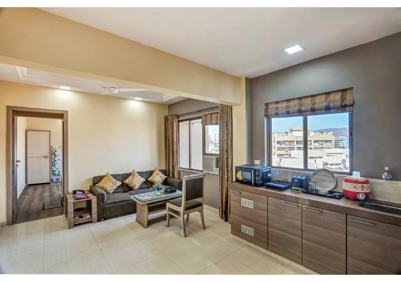 Living room in Ashok Deluxe Apartments, Marol Andheri East