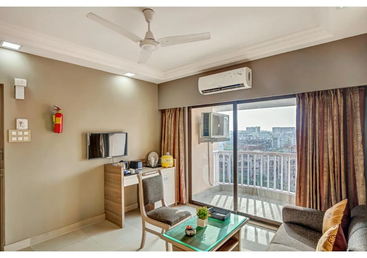Living room in Ashok Deluxe Apartments, Marol Andheri East