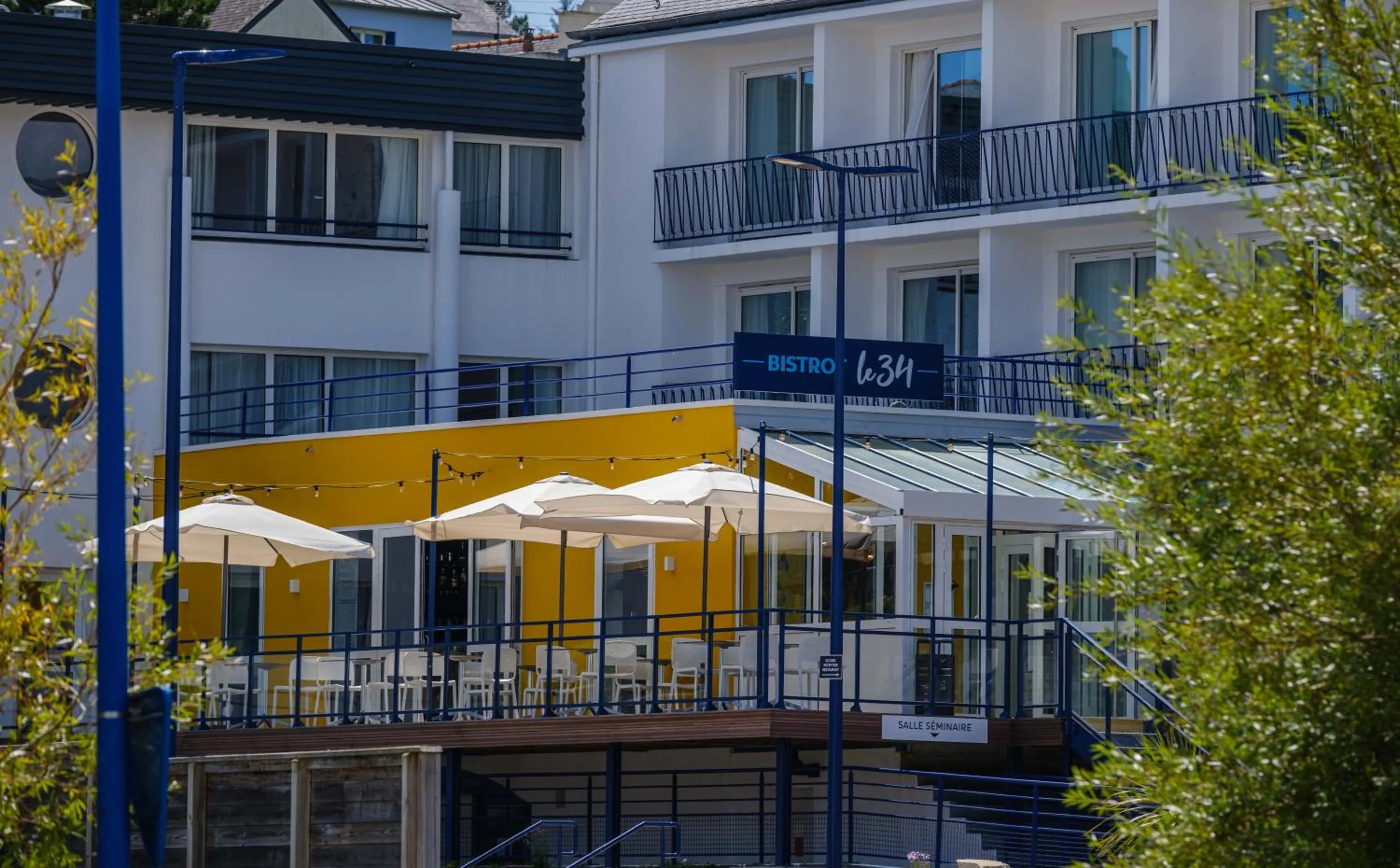 Balcony/Terrace in L'Escale Marine, The Originals Relais