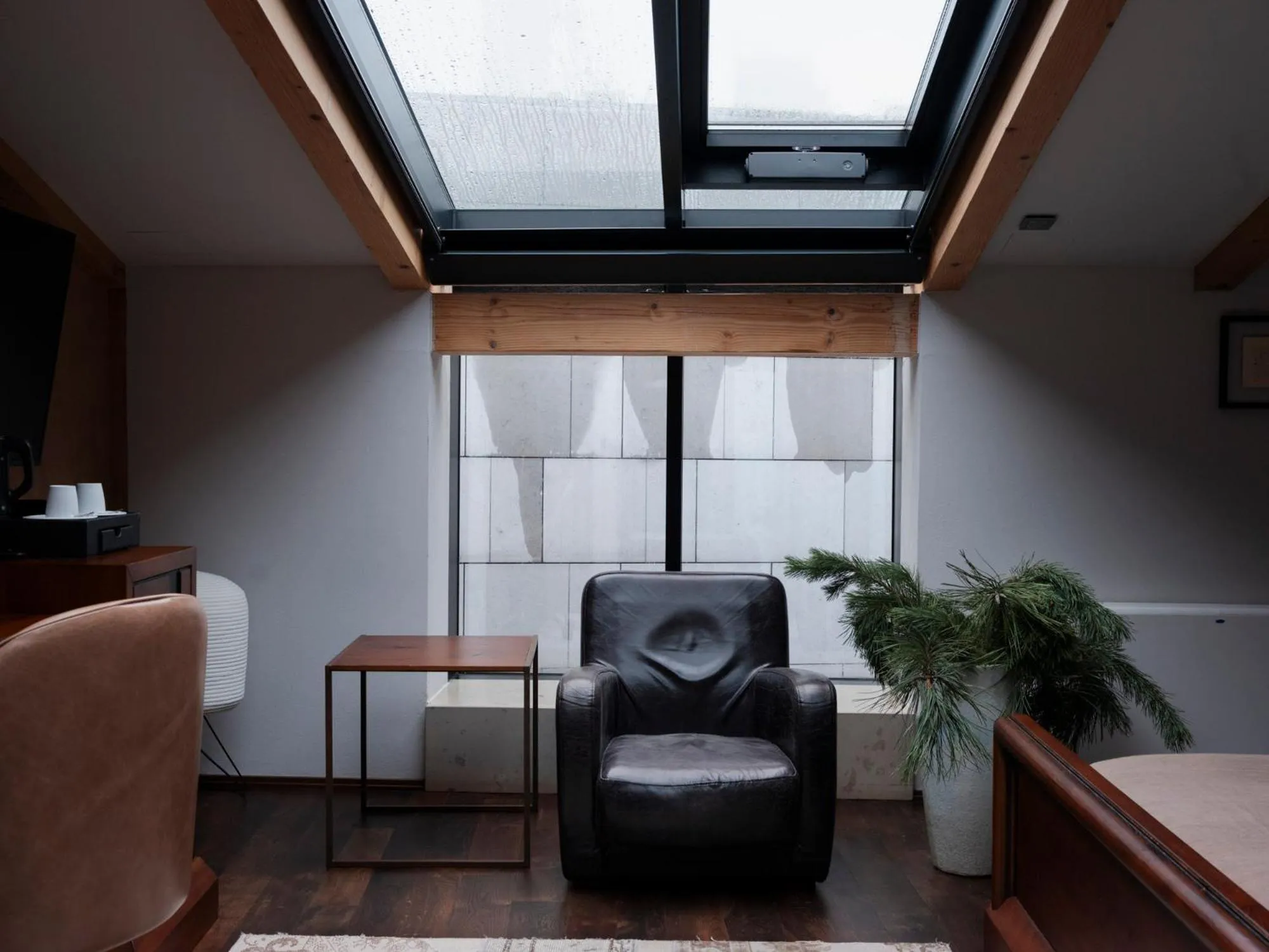 Seating area in Hotel Stary