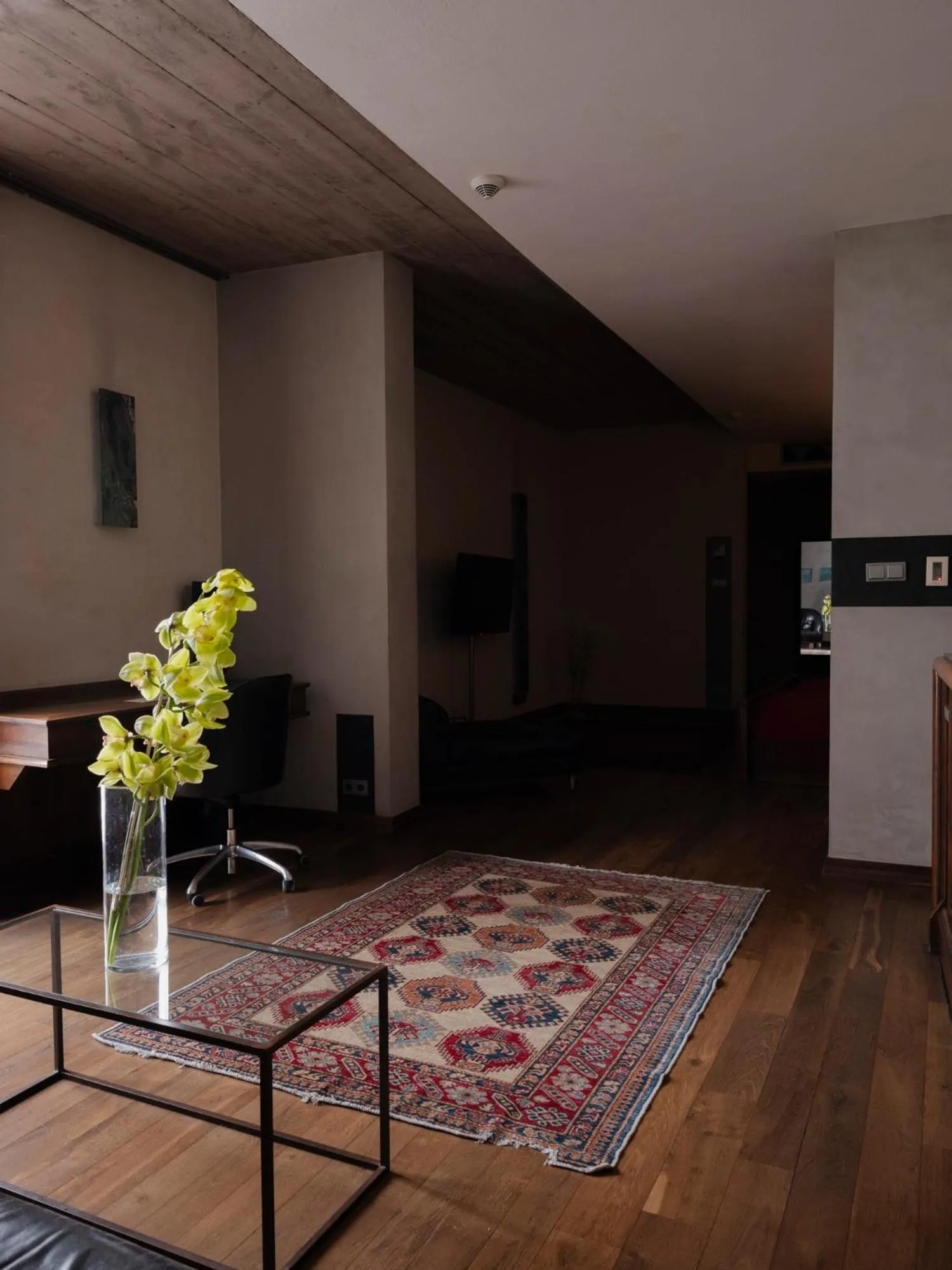 Seating area in Hotel Stary