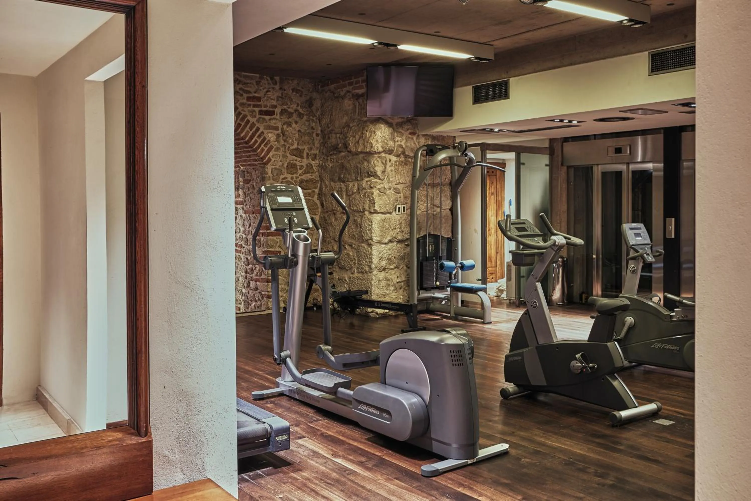 Fitness centre/facilities in Hotel Stary