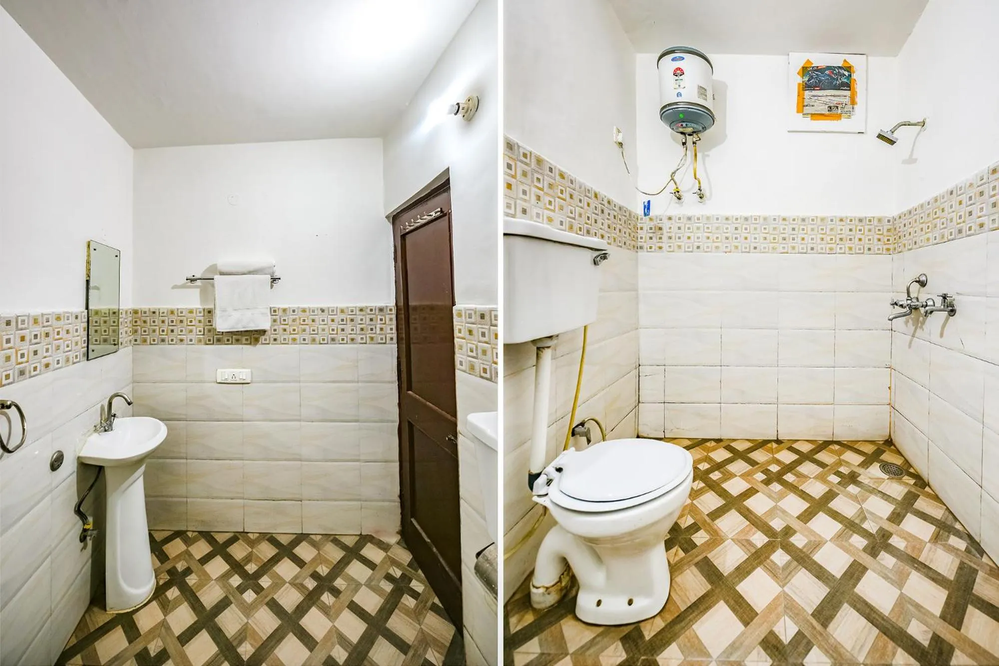 Shower in Via Diamond Sector 45