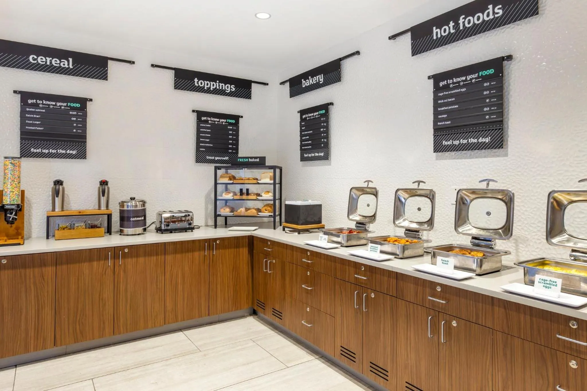 Breakfast in Candlewood Suites - Roanoke Airport