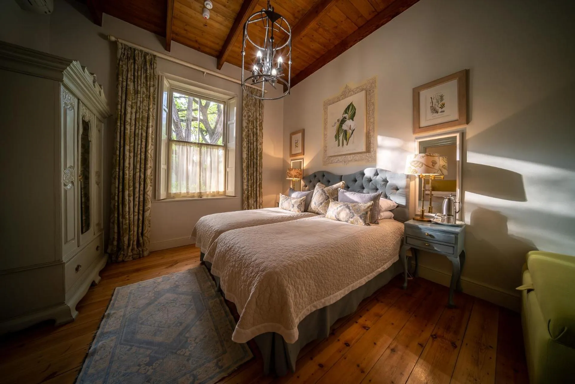 Bed in Bartholomeus Klip Farmhouse