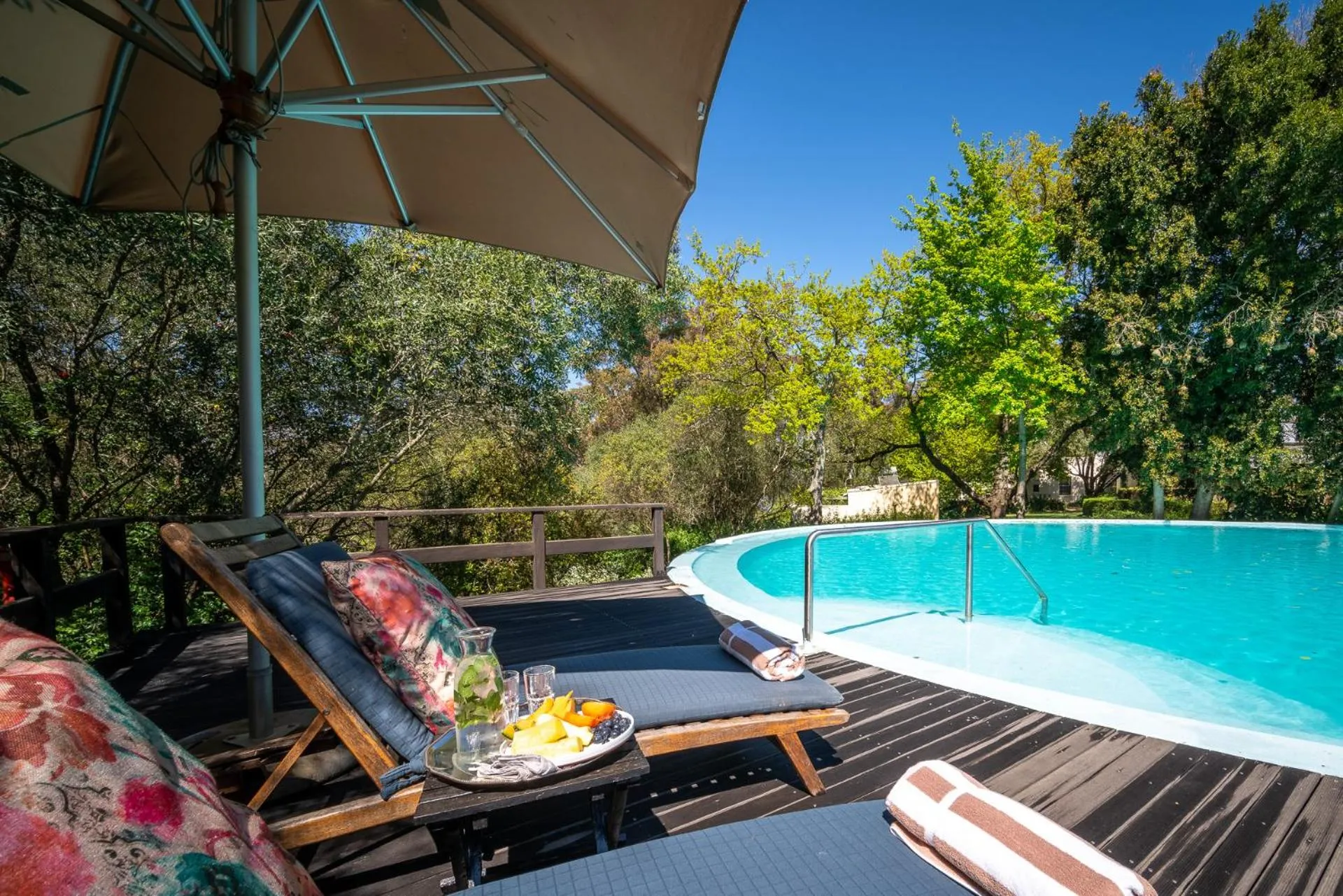 Garden in Bartholomeus Klip Farmhouse