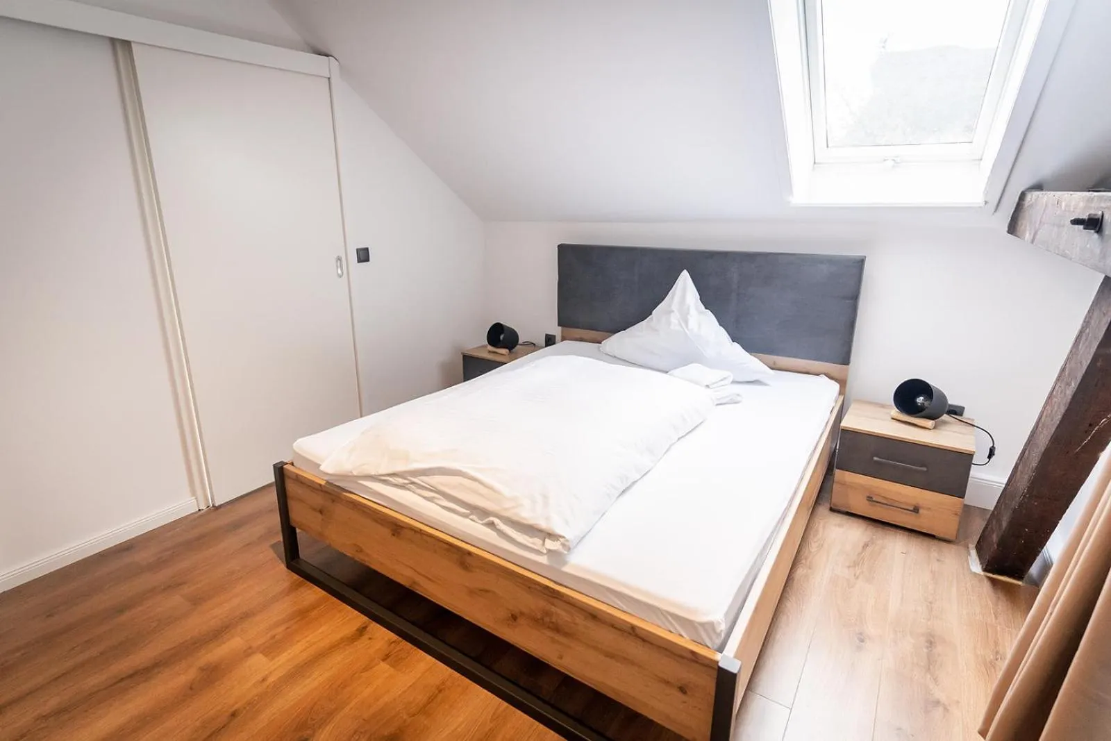 Bed in Fährhaus Kirschenland