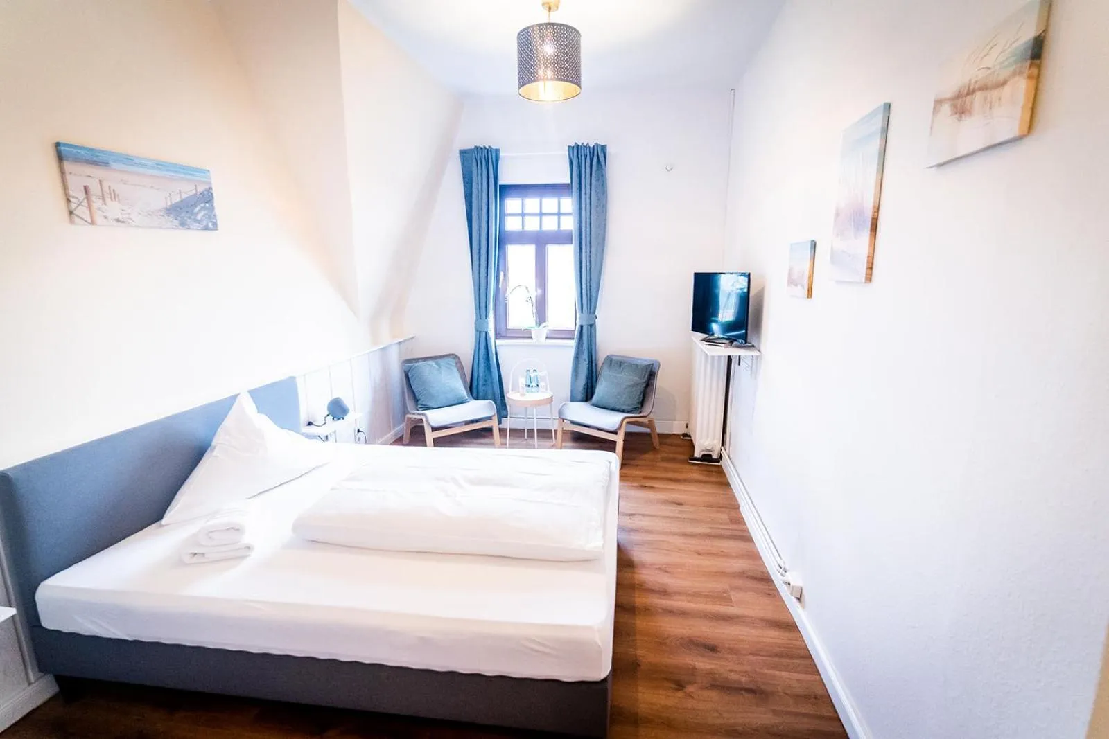 Bed in Fährhaus Kirschenland