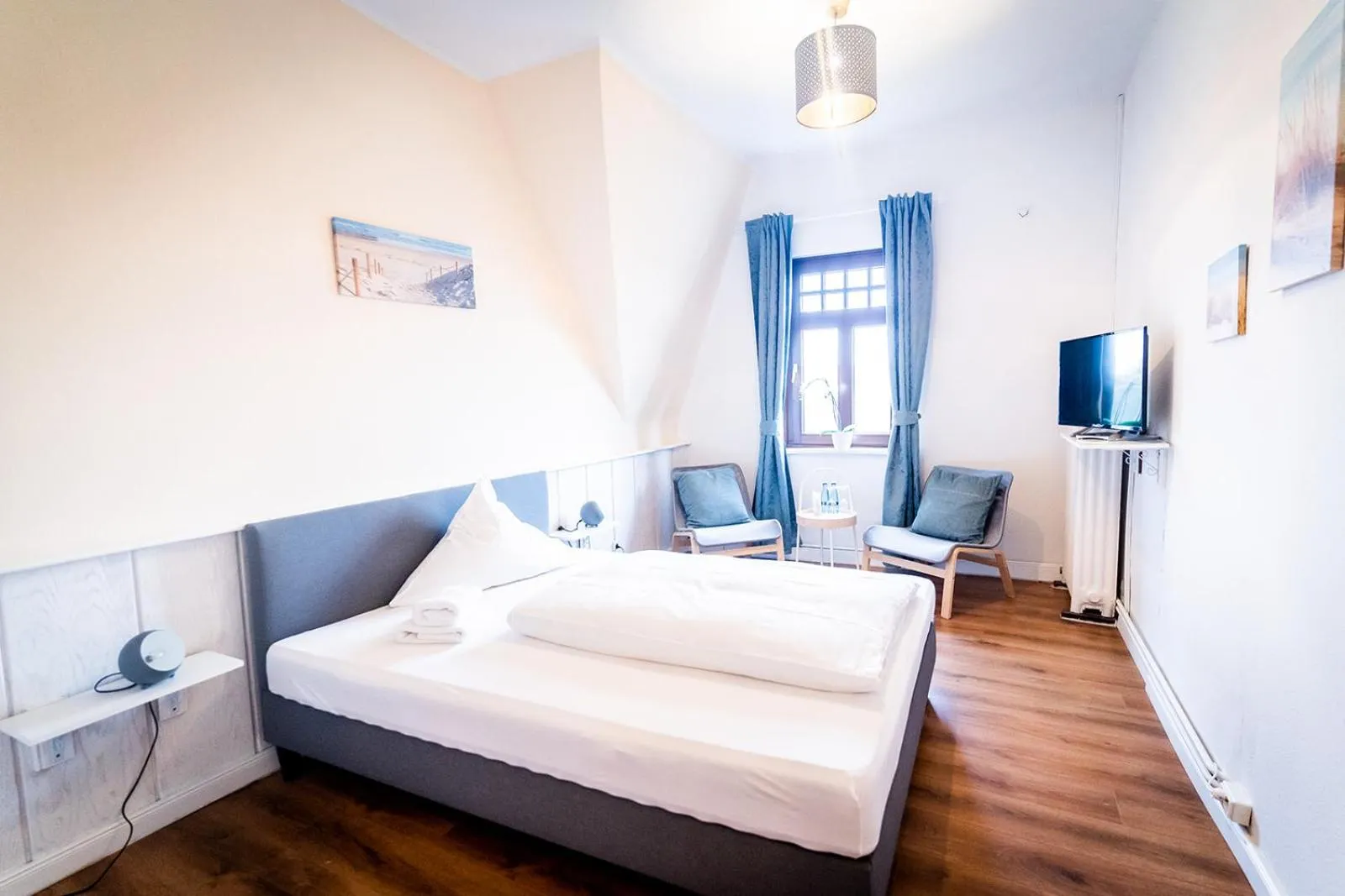 Bed in Fährhaus Kirschenland