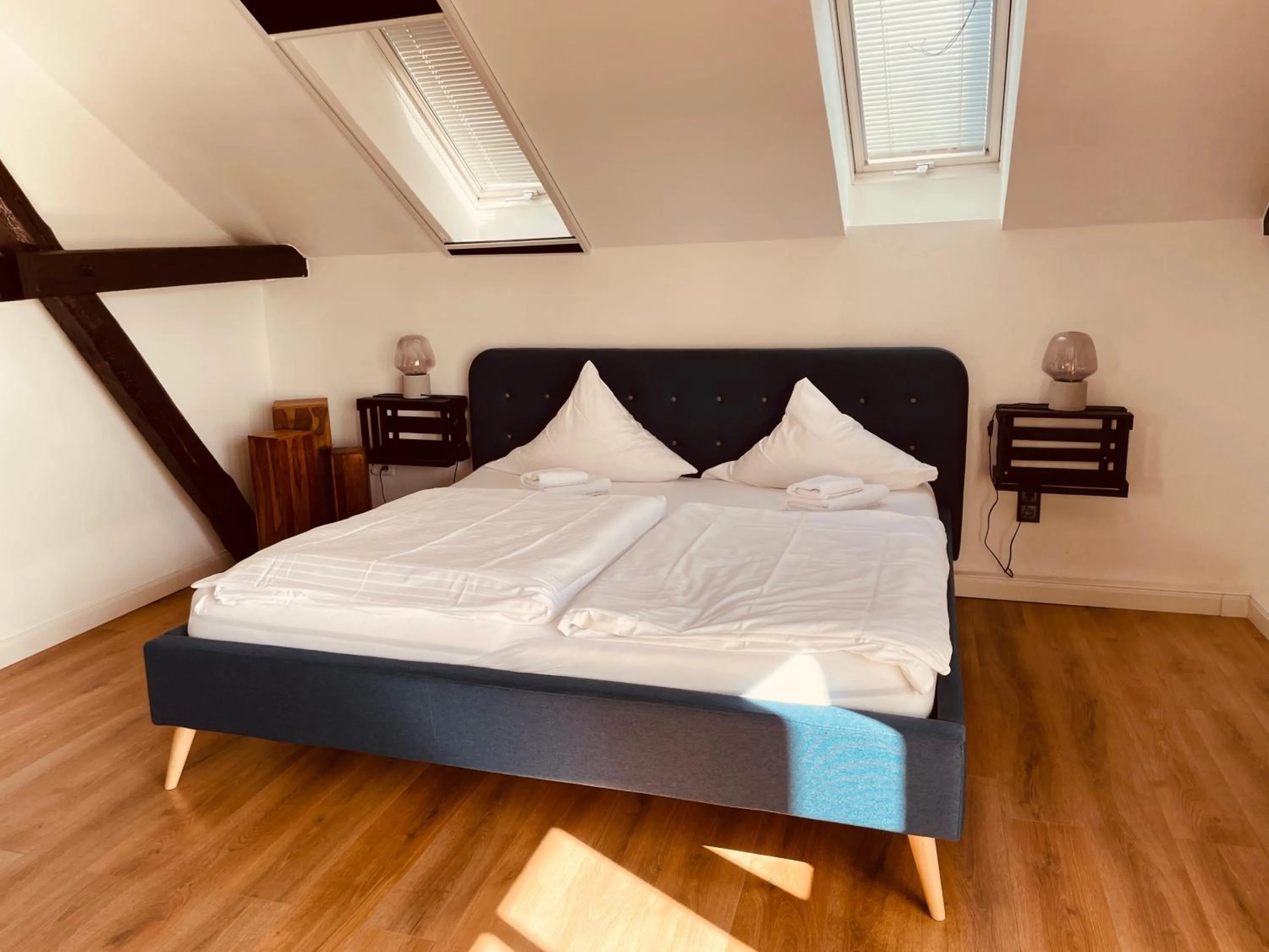 Bed in Fährhaus Kirschenland