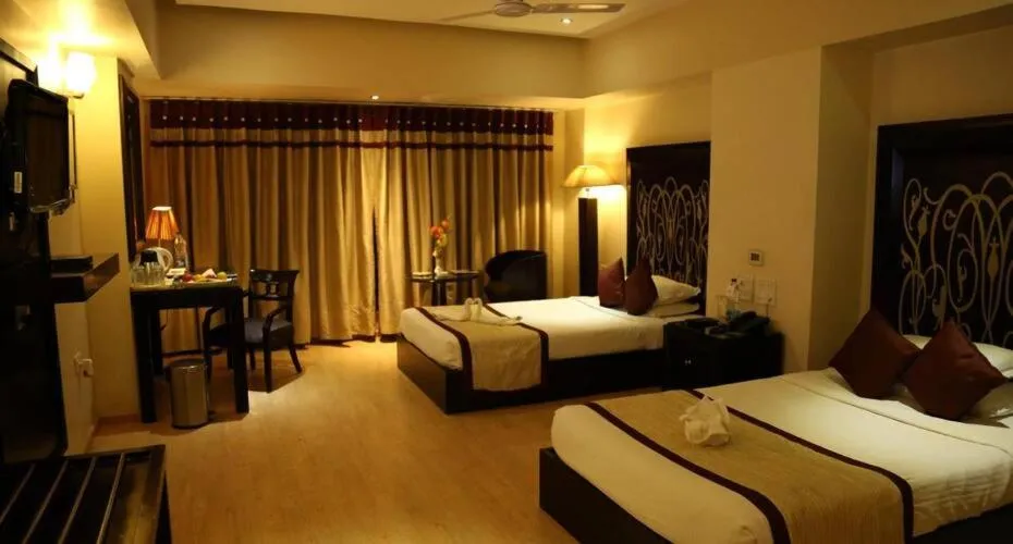 Bed in HOTEL ANS INTERNATIONAL