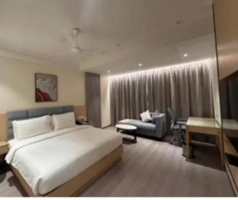 Bed in HOTEL ANS INTERNATIONAL
