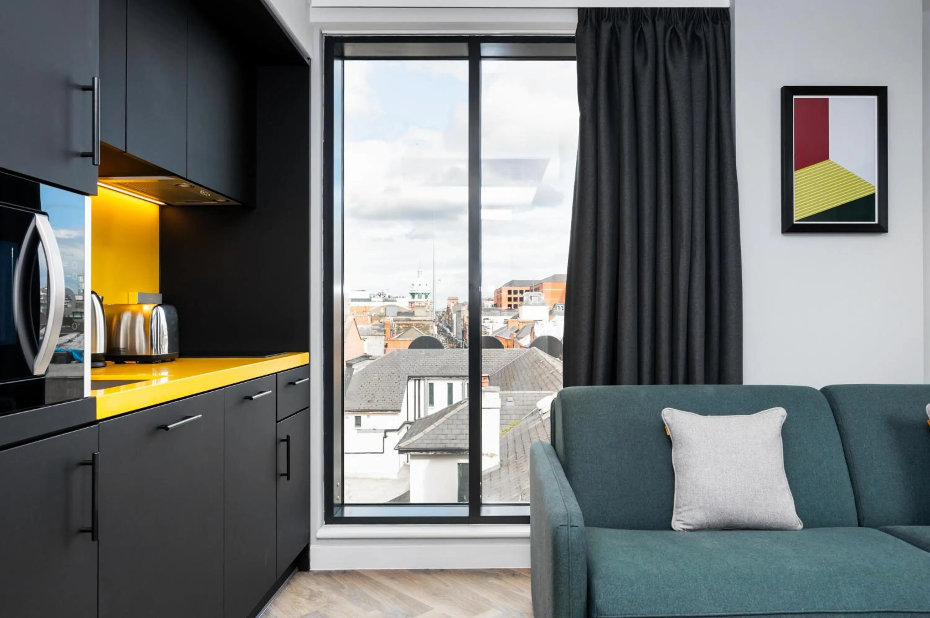 Kitchen or kitchenette in Staycity Aparthotels Dublin City Centre