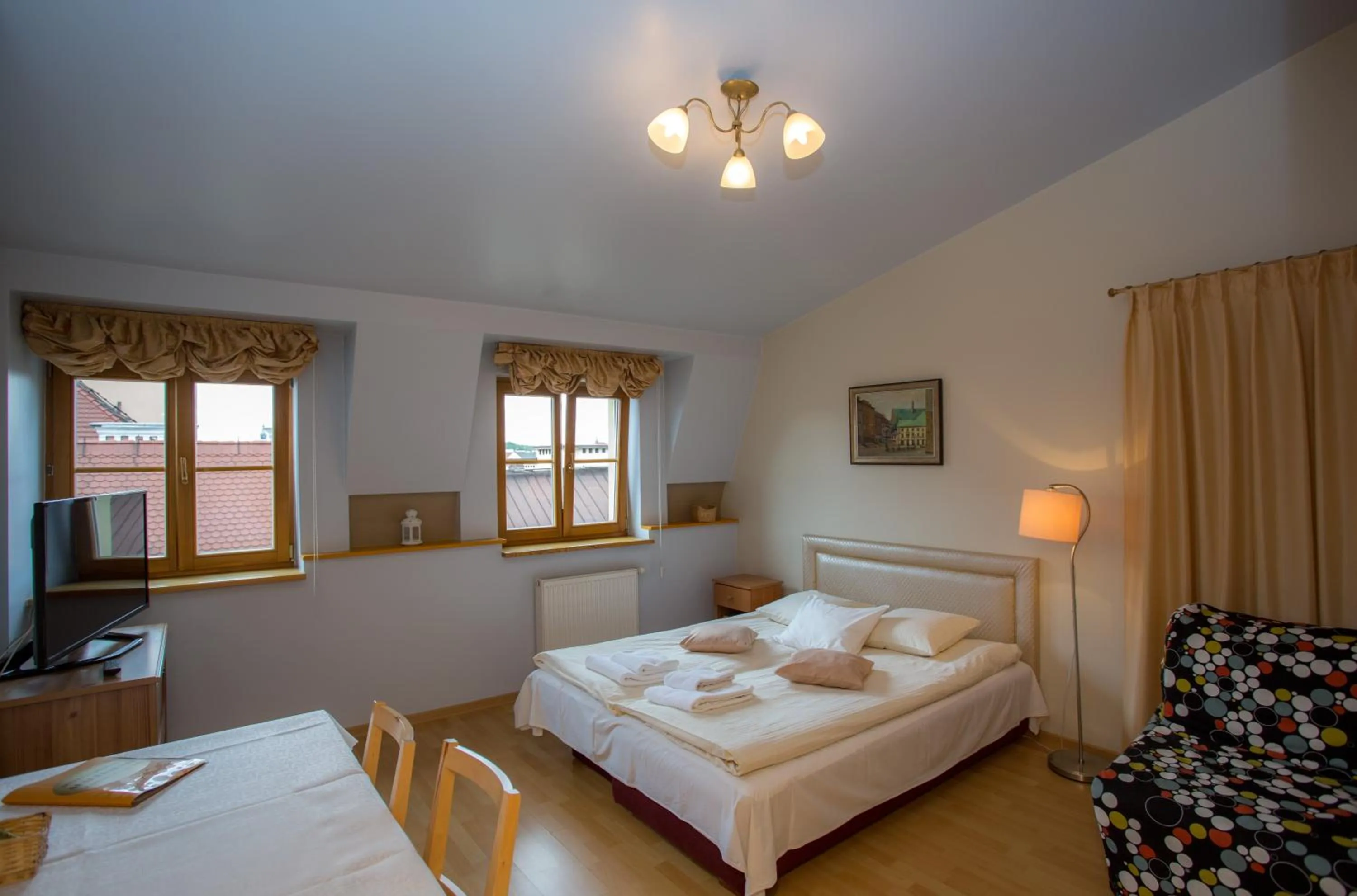 Living room, Bed in Kazimierz Secret