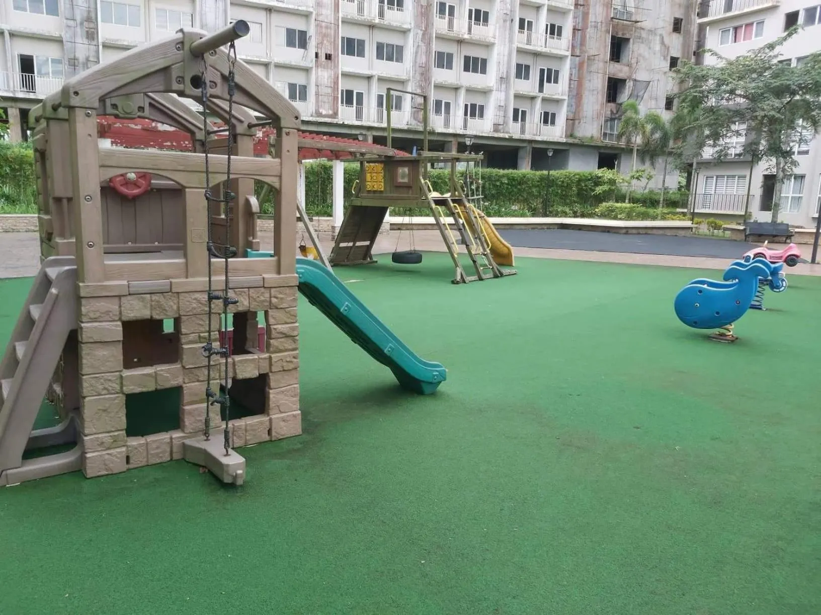Children play ground in Affordable Tagaytay Monteluce 2 BR with Pool G28